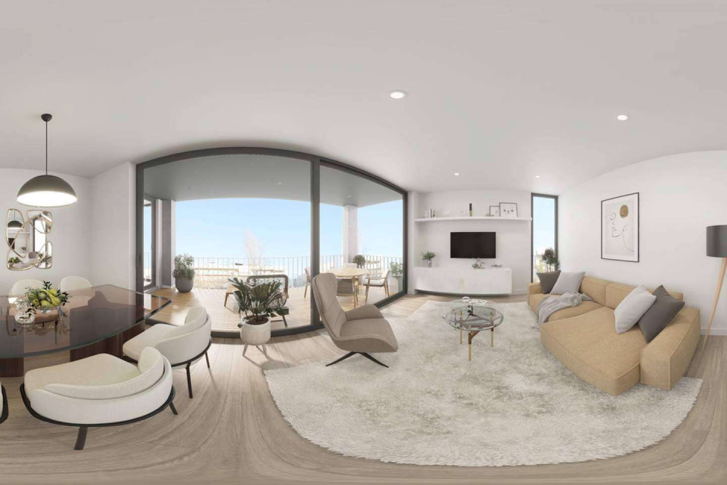 VisualRE apuesta por trabajos hiperrealistas y por los renders 360 en arquitectura