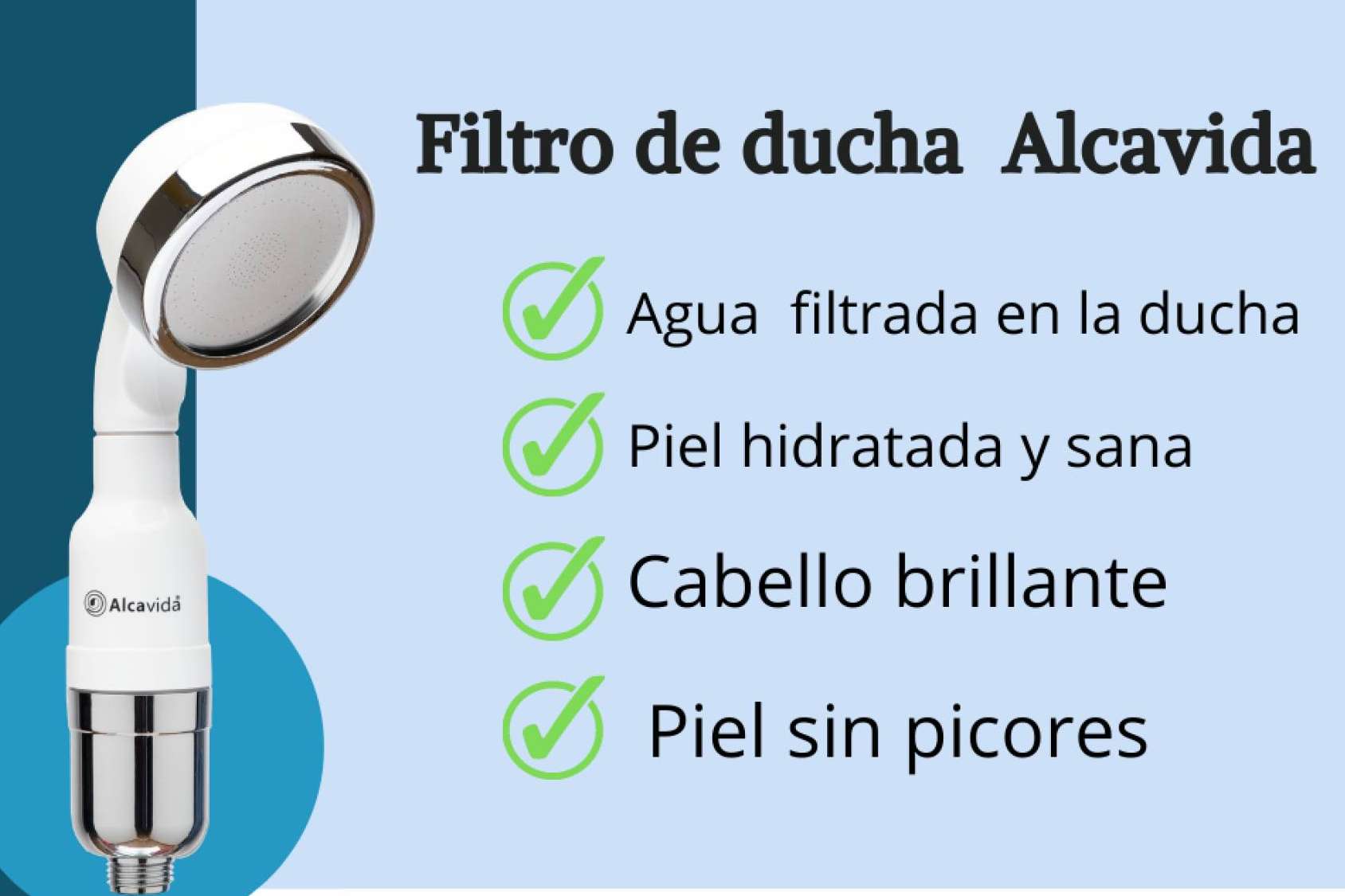 Cuidar el cabello y la piel con ayuda de filtros para la ducha