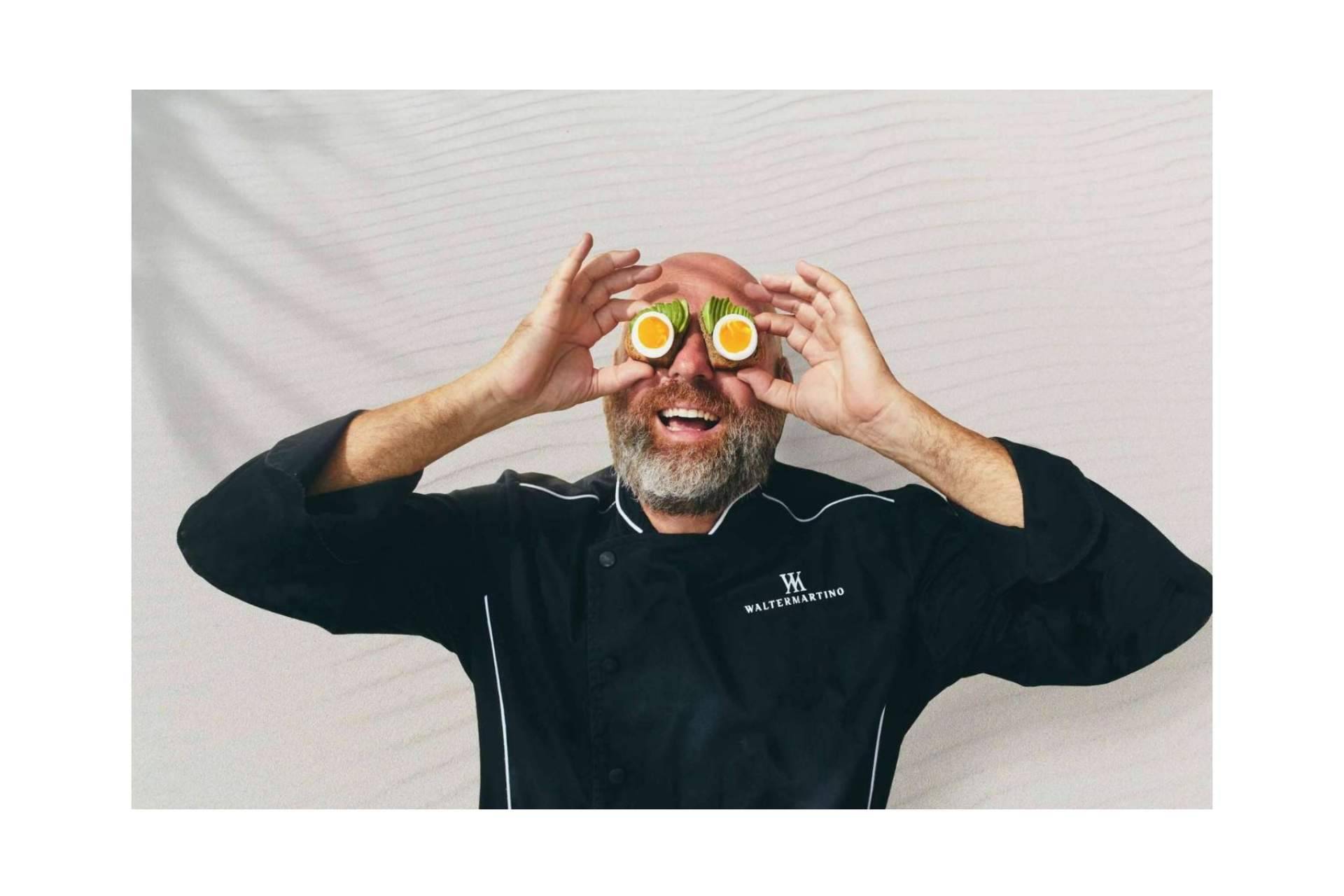 Fusionar la esencia italiana con la comida oriental es la especialidad del chef Walter Martino