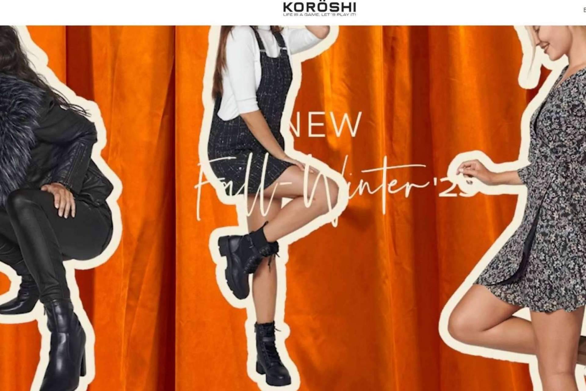 La marca de ropa Koröshi y su nueva colección otoño-inviern