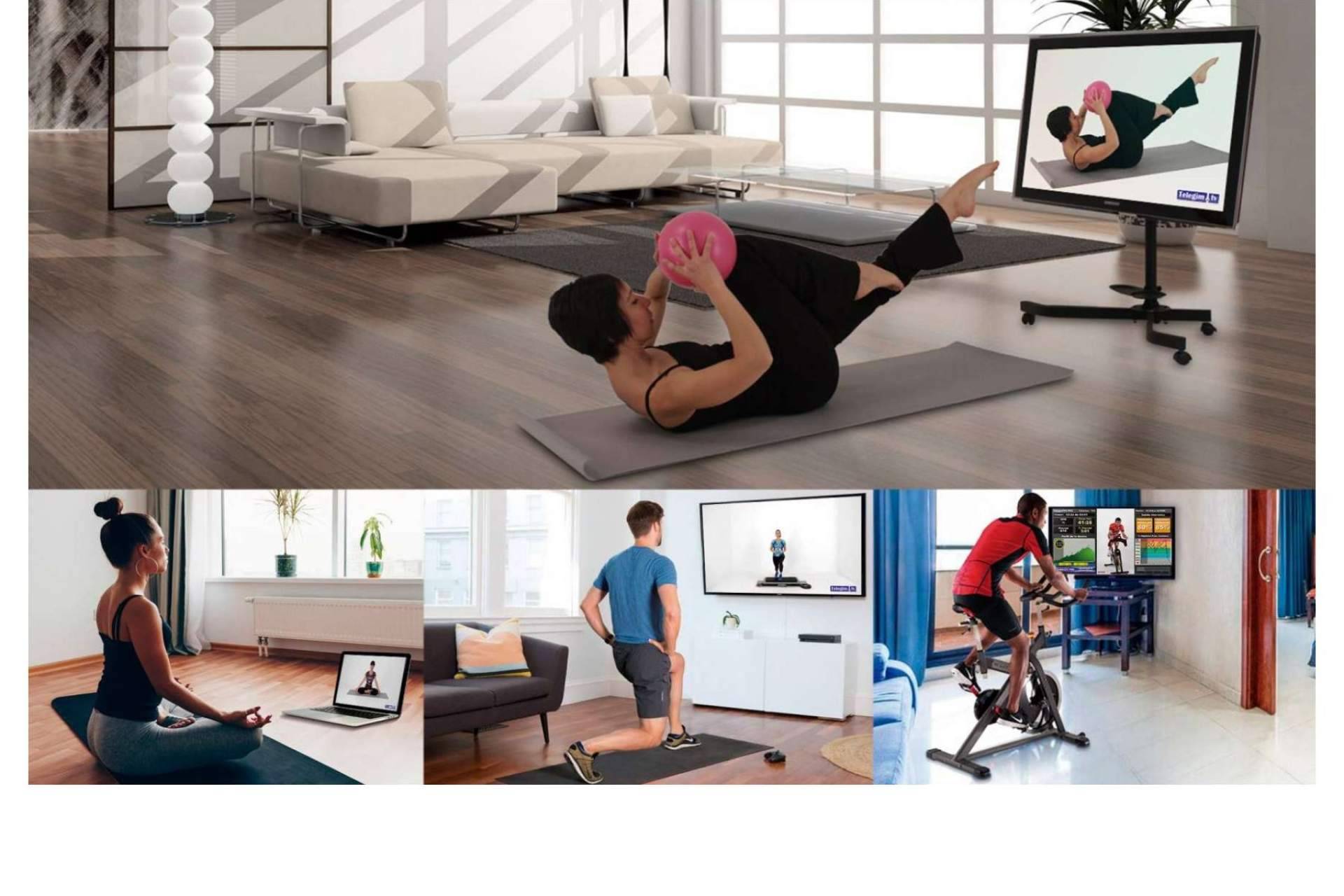 Los servicios de gimnasio online para entrenar en casa con 14 disciplinas de Telegim.tv
