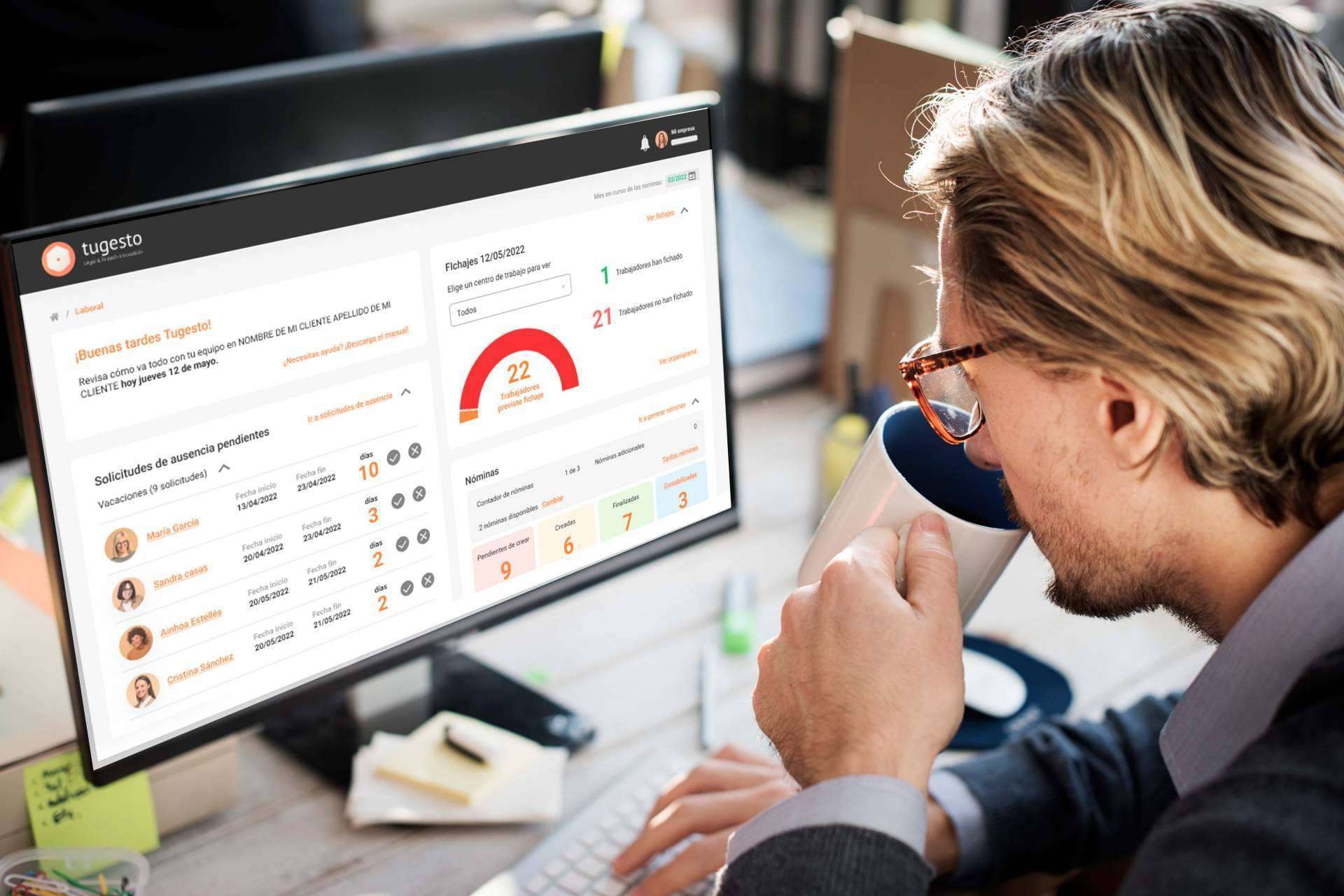 Nuevo software de nóminas con asesoramiento a disposición de los clientes, de la mano de Tugesto
