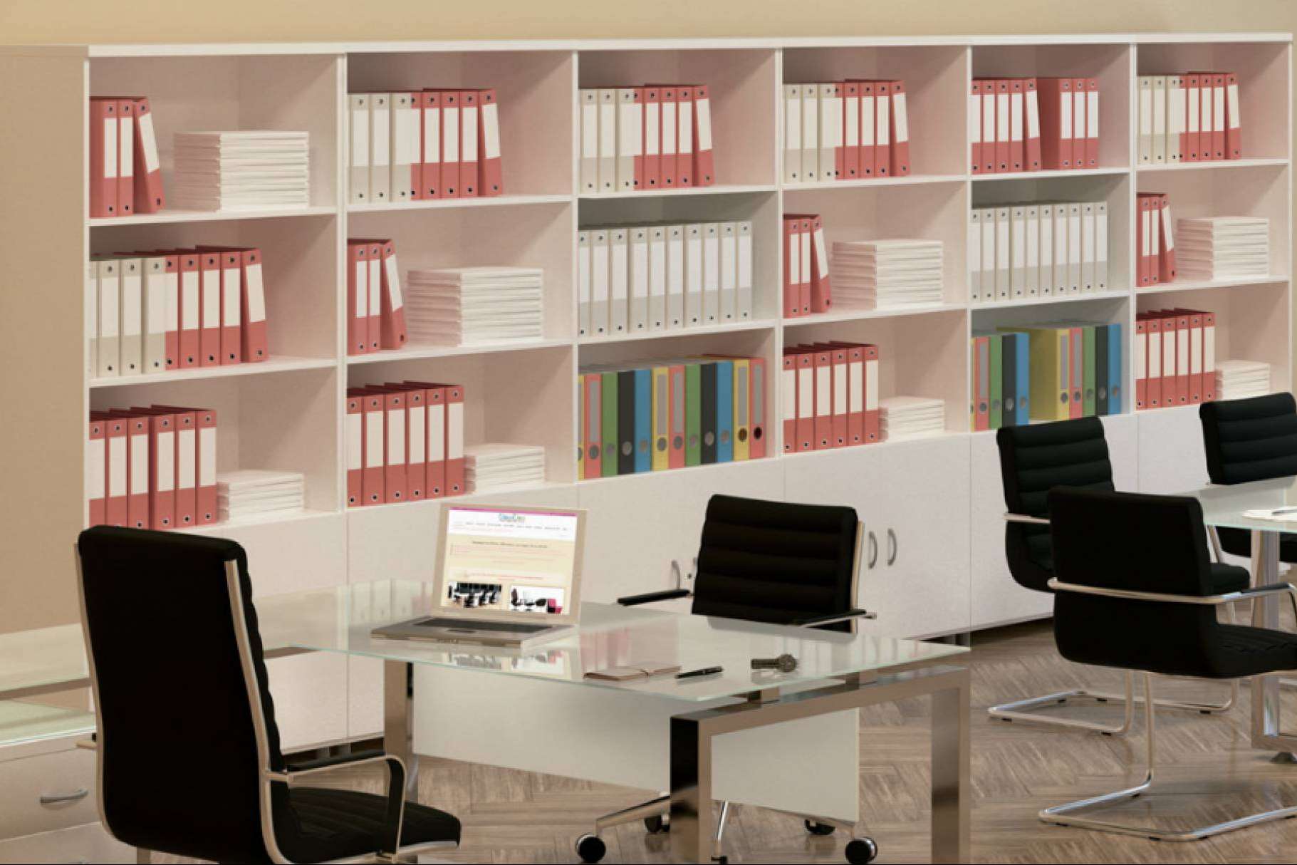 Archivar con las librerías y armarios de oficina del catálogo de Office Deco