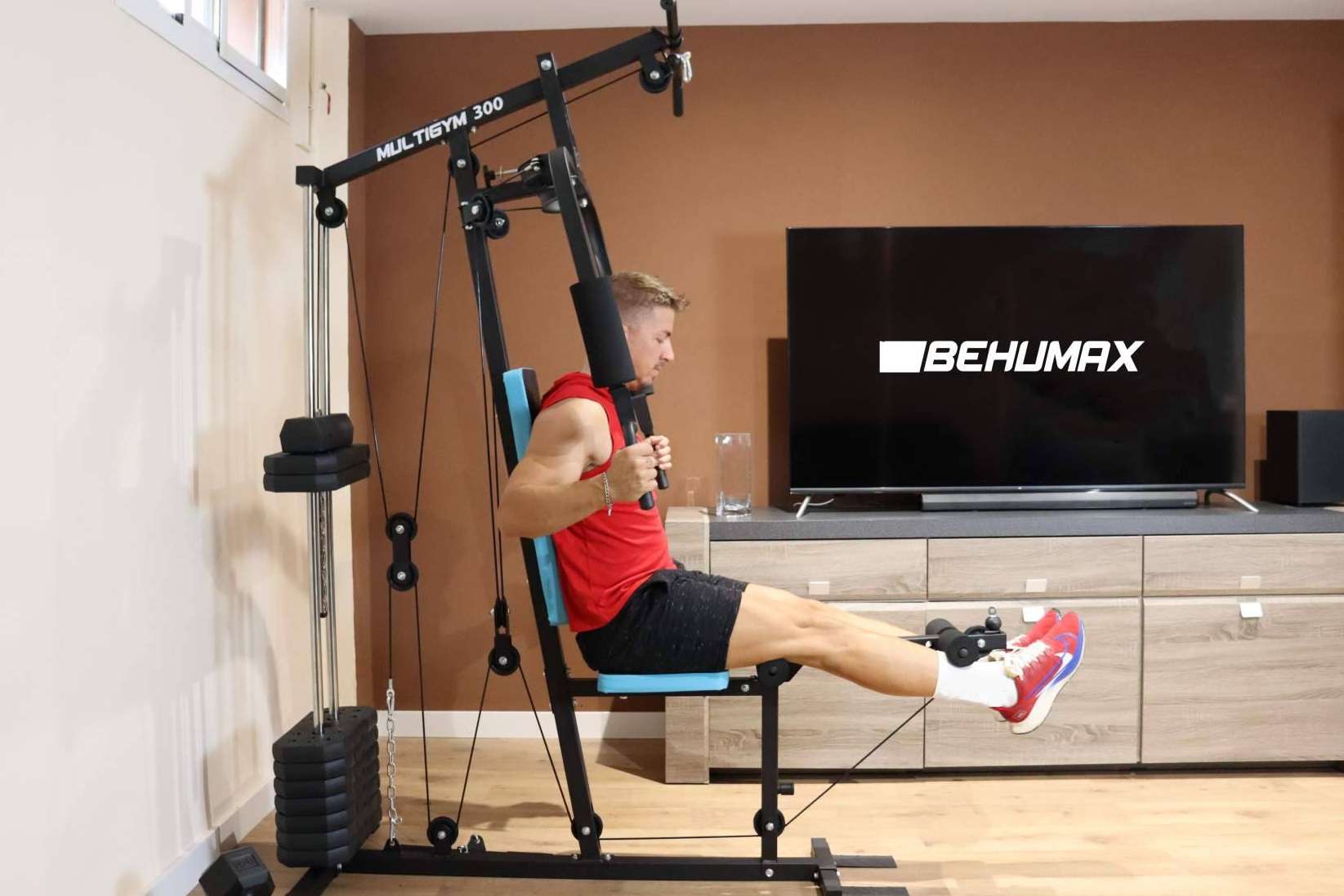 Activar la musculatura de todo el cuerpo con máquinas multifunción de Behumax ideales