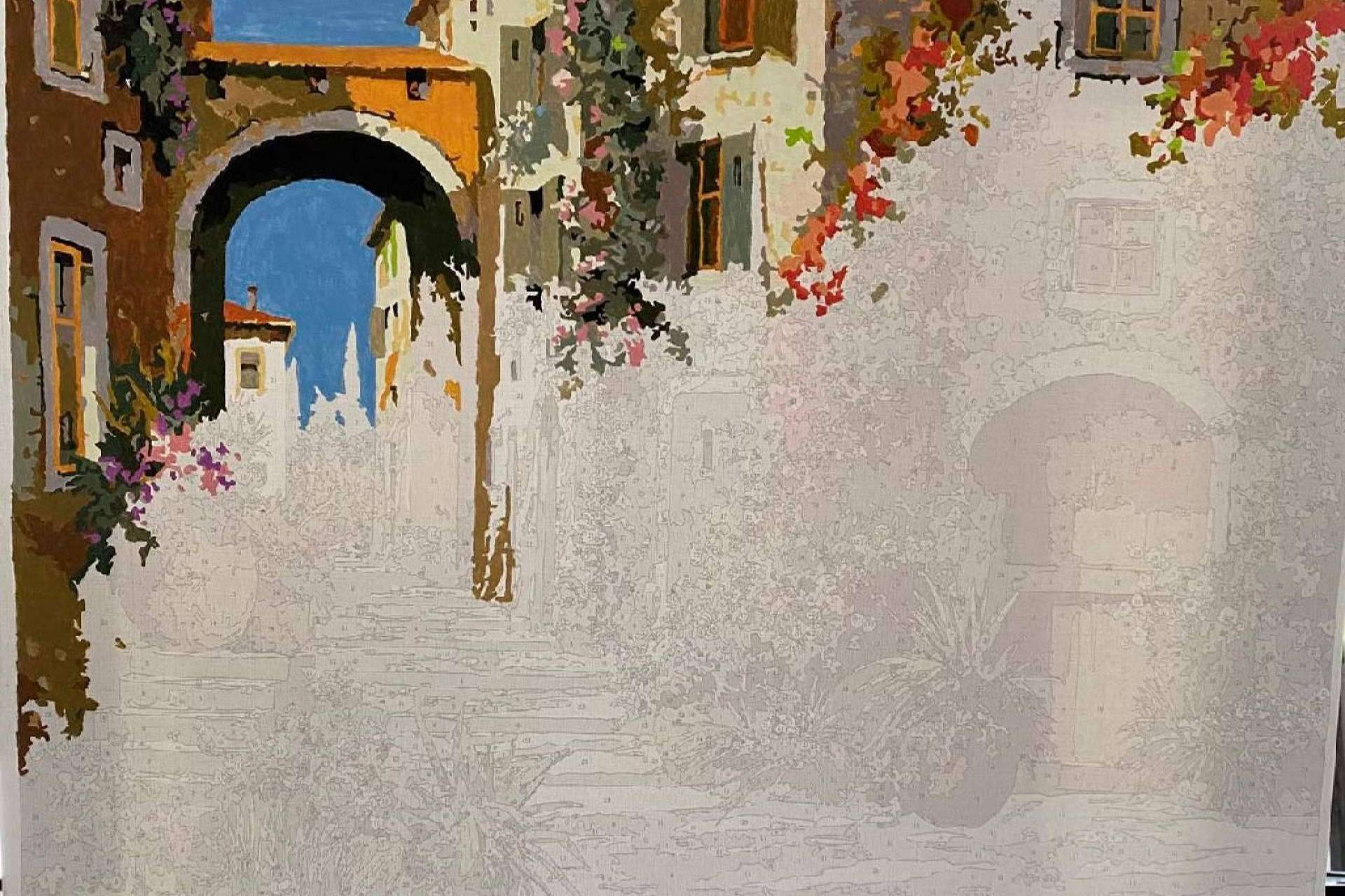 Relajarse y disfrutar en otoño con Canvas by Numbers, la actividad de pintar por números que alivia el estrés