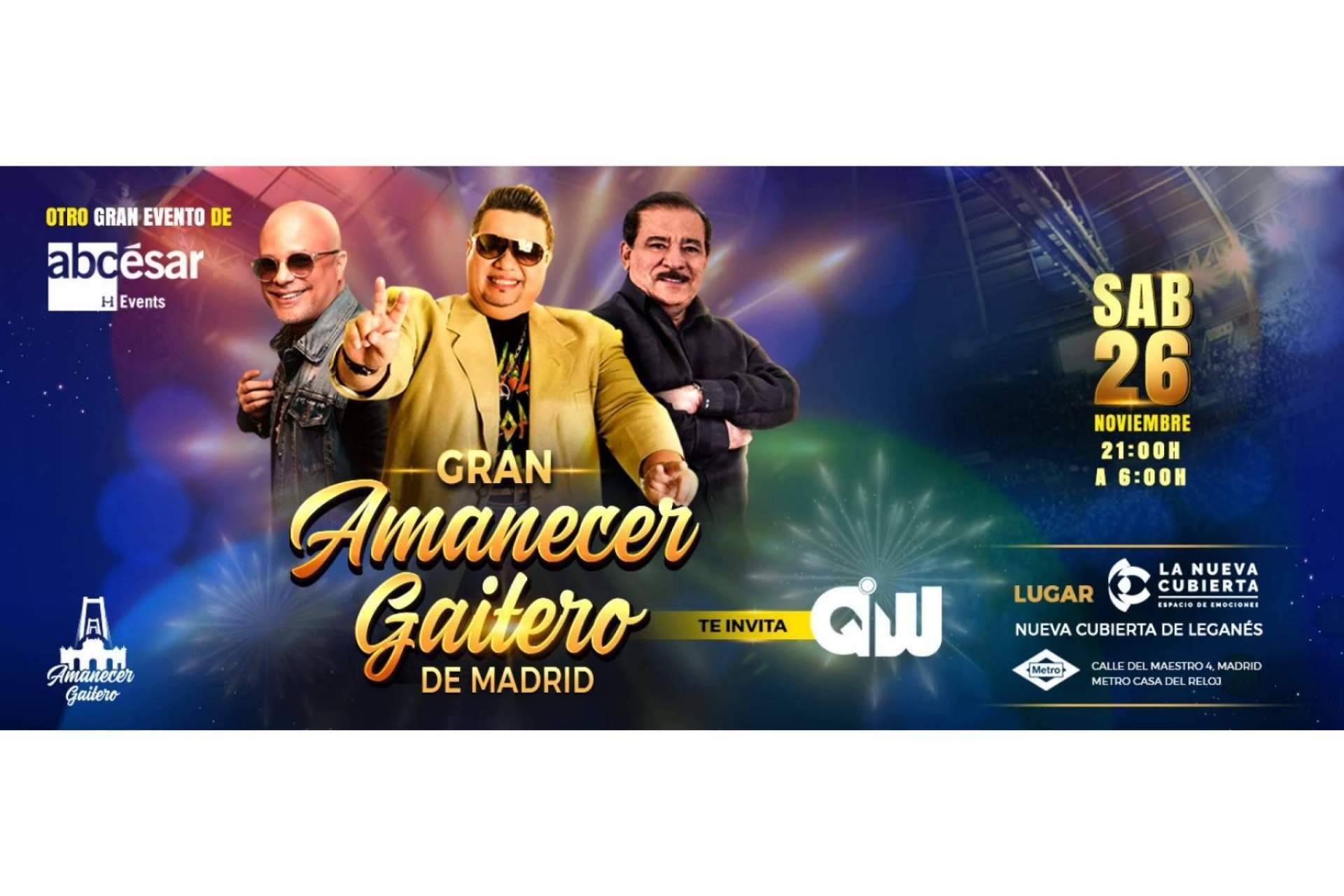 Neguito Borjas del Gran Coquivacoa estará presente en el Gran Amanecer Gaitero de Madrid