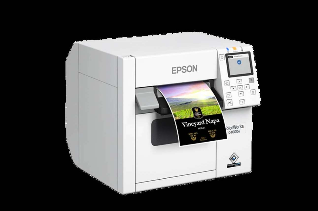 Revolución de las impresoras de etiquetas a color bajo demanda con Epson C4000, por ADNid