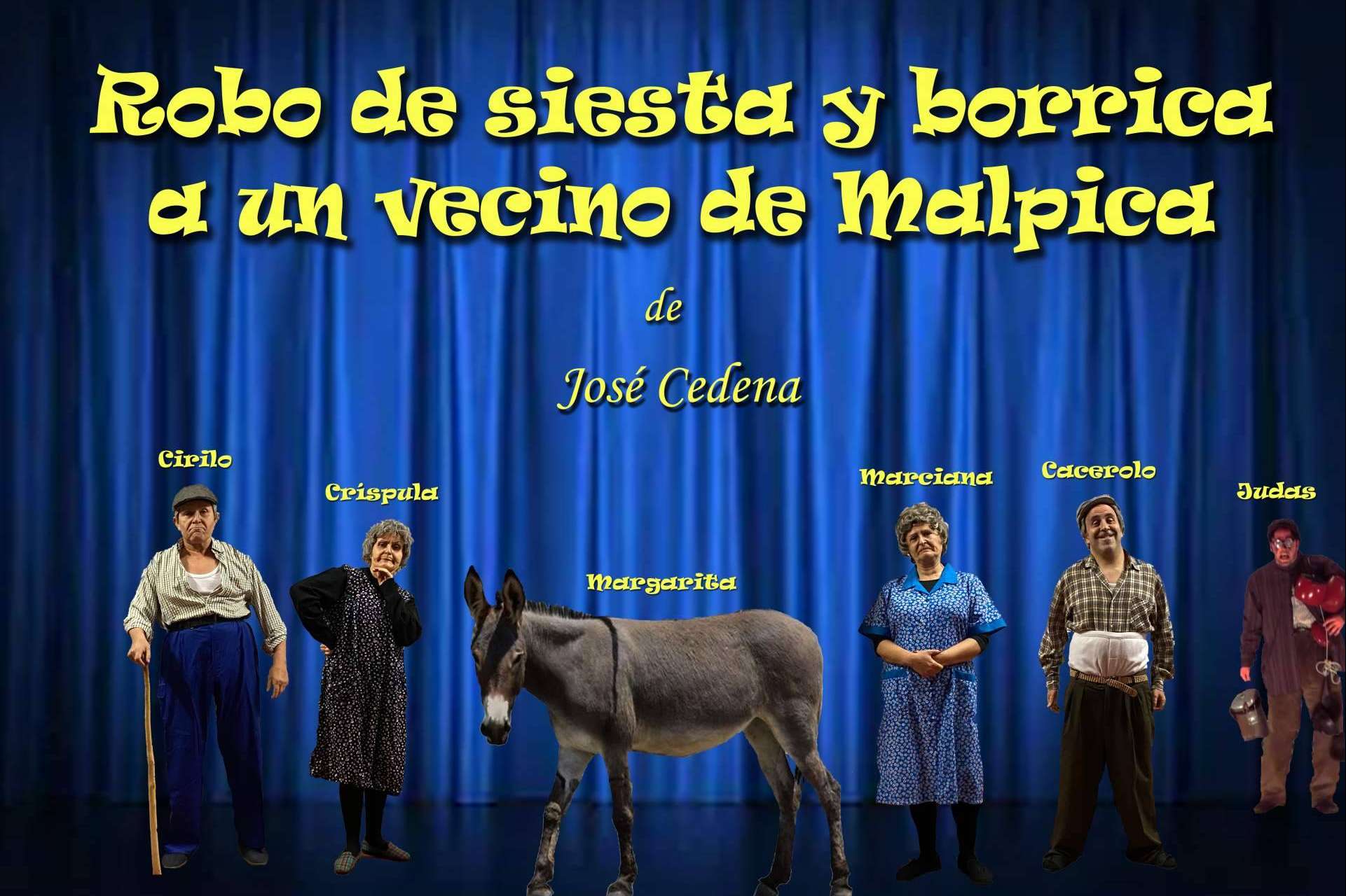 Nuevas creaciones de José Cedena, el autor de teatro contemporáneo identificado con el sainete