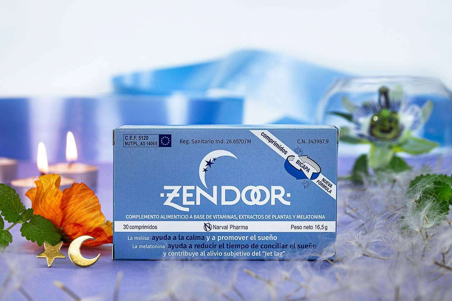 El complemento alimenticio natural Zendoor ayuda a conseguir un buen descanso