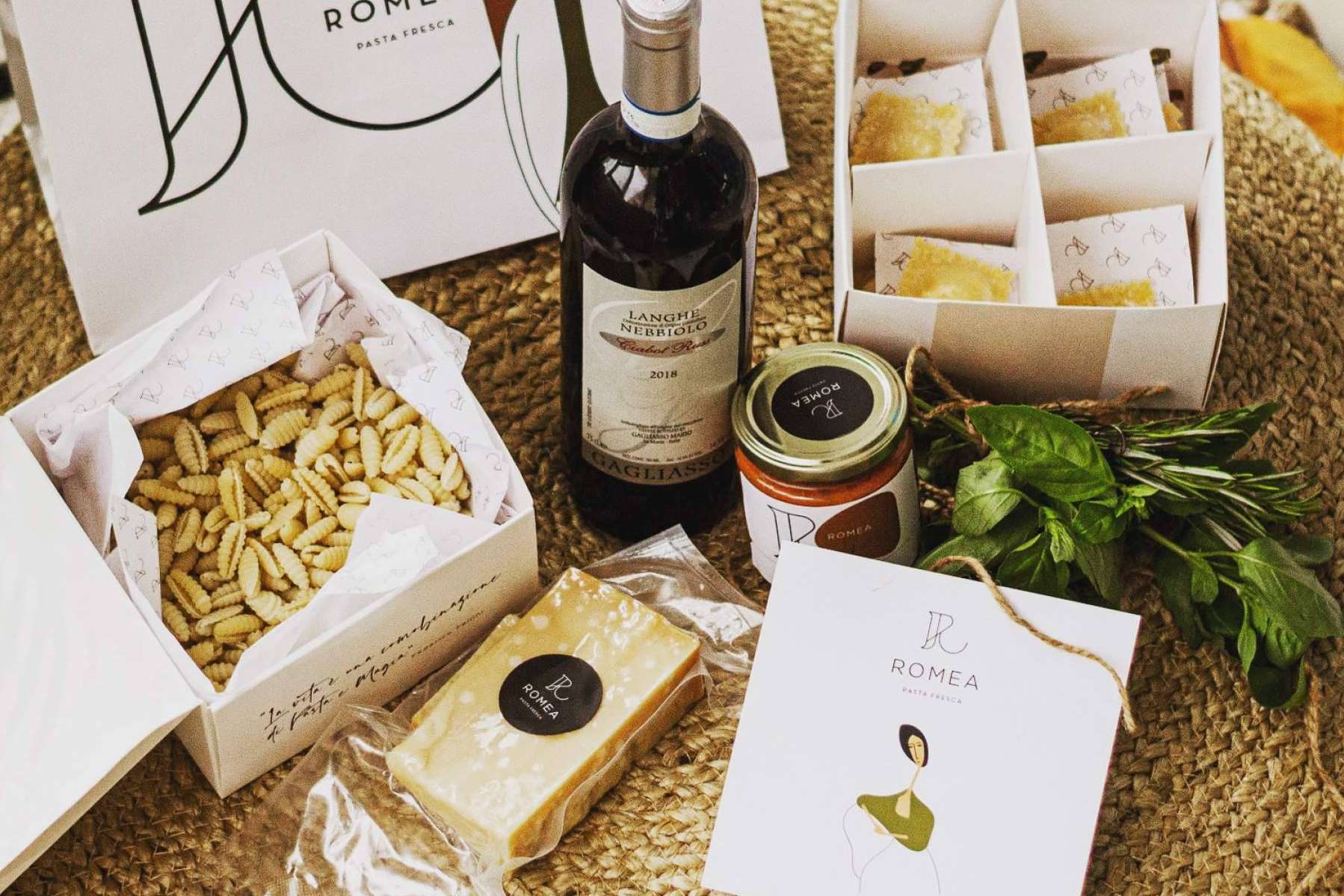 Romea y la pasta fresca a domicilio para vivir la experiencia de la cocina italiana
