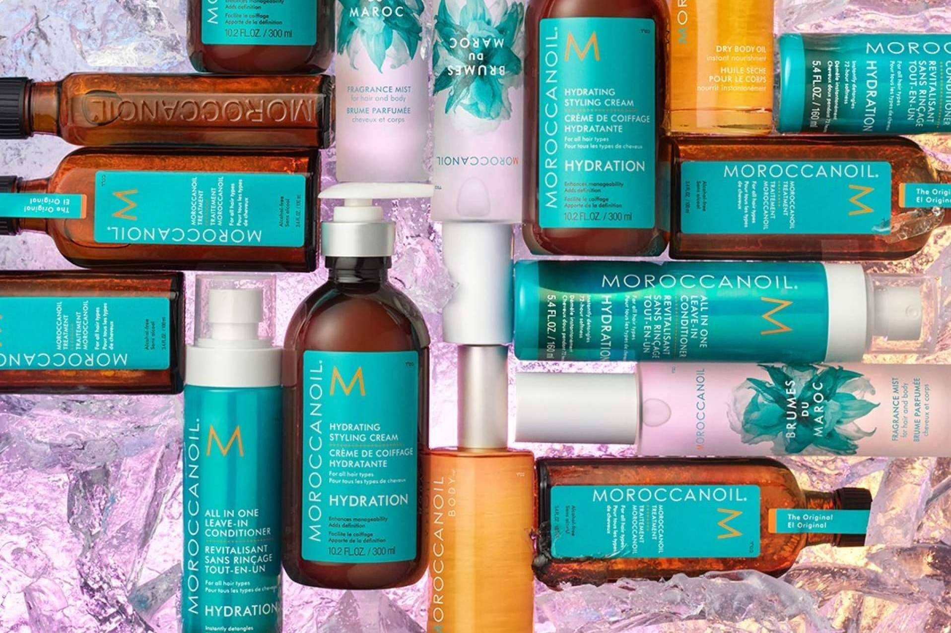 Los productos de la marca Moroccanoil, disponibles en Pilar Delgado Instituto Estético