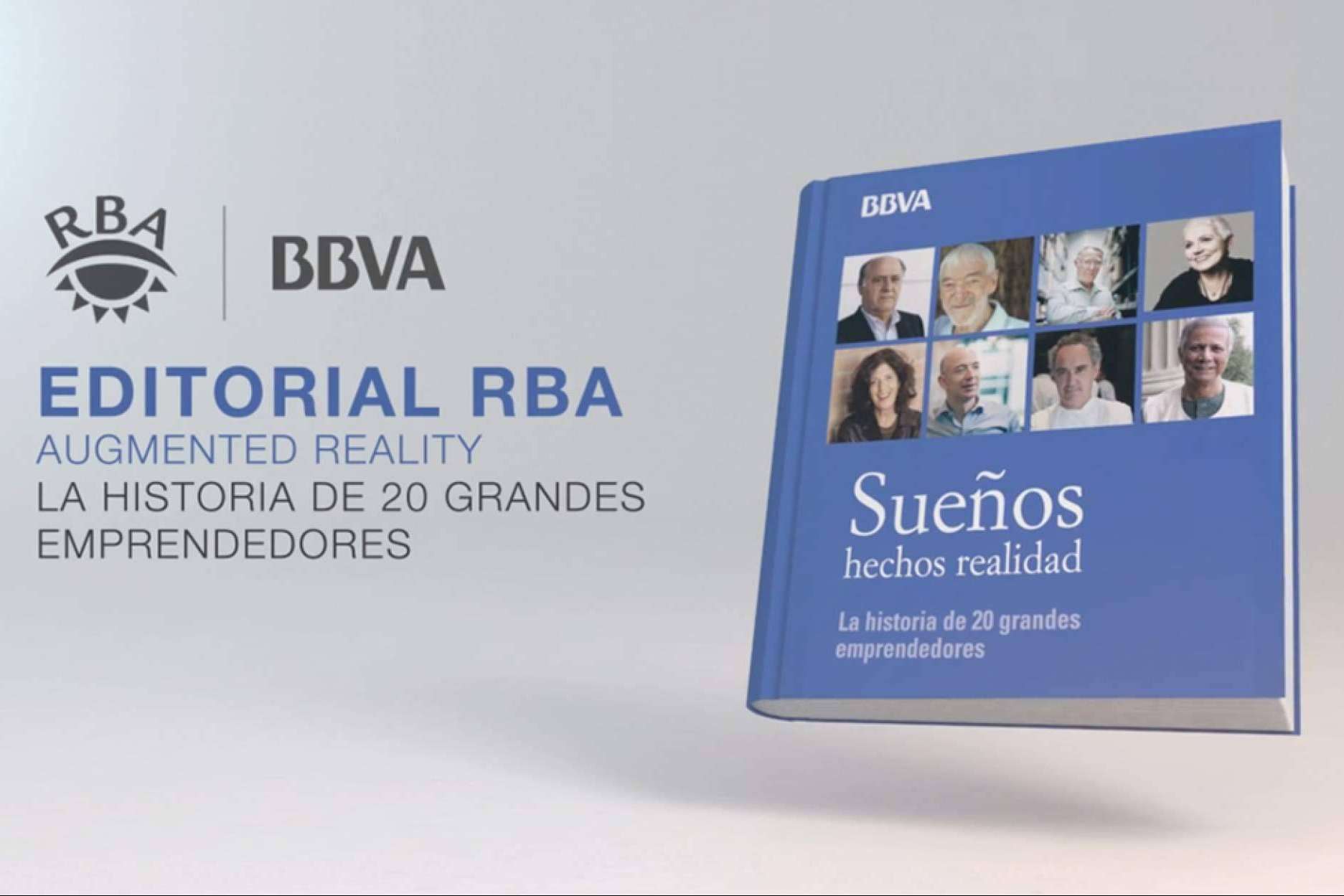 El libro con realidad aumentada realizado para la Editorial RBA - BBVA