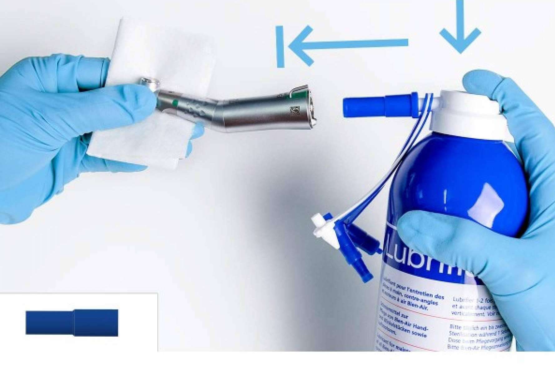 Los aceites de lubricación de Praezimed para el correcto mantenimiento de los instrumentales dentales