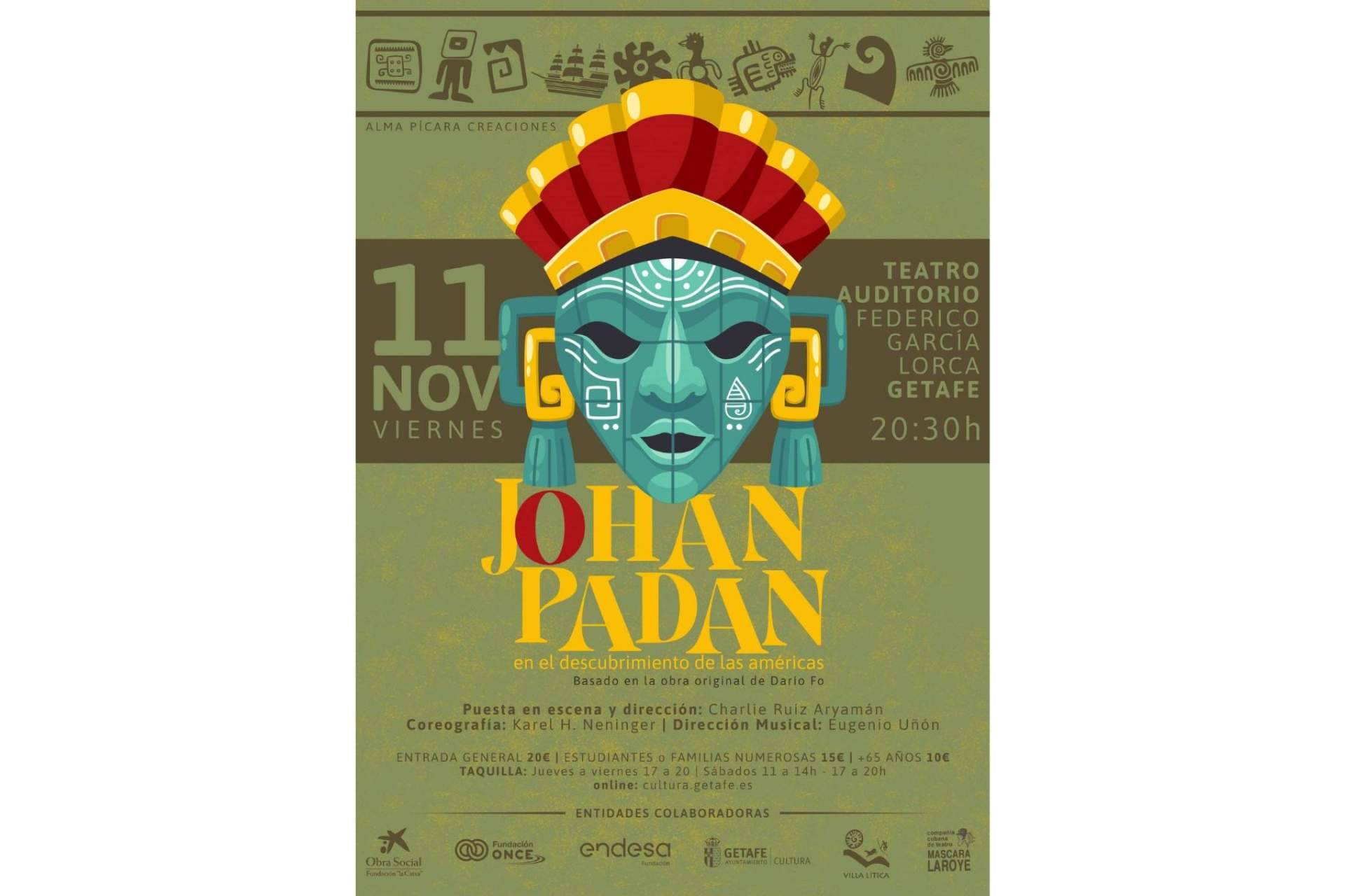 Gran acogida de público y crítica en el estreno de 'Johan Padan en el descubrimiento de las Américas'