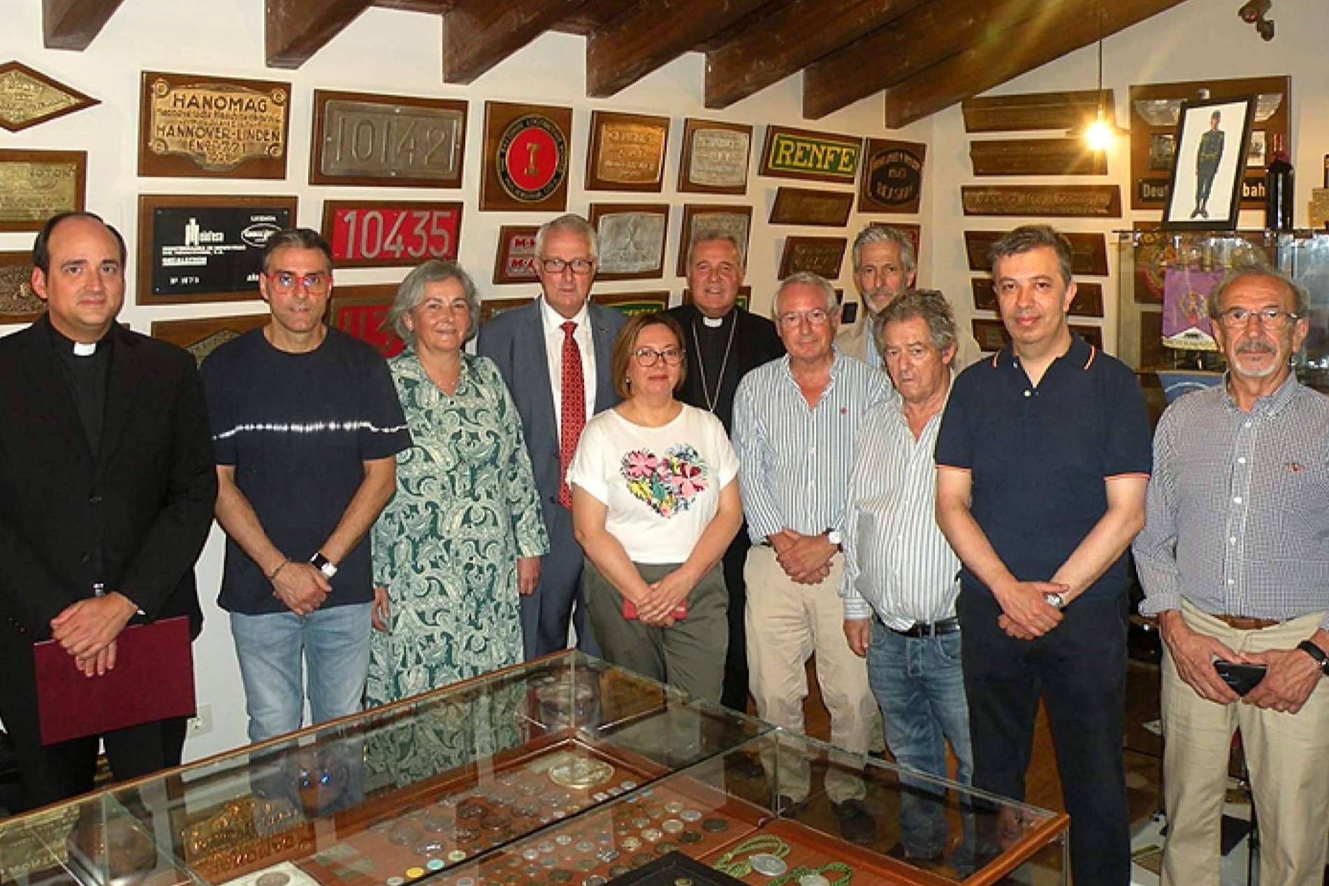 Inauguración de las actividades del Museo del Ferrocarril III Generaciones