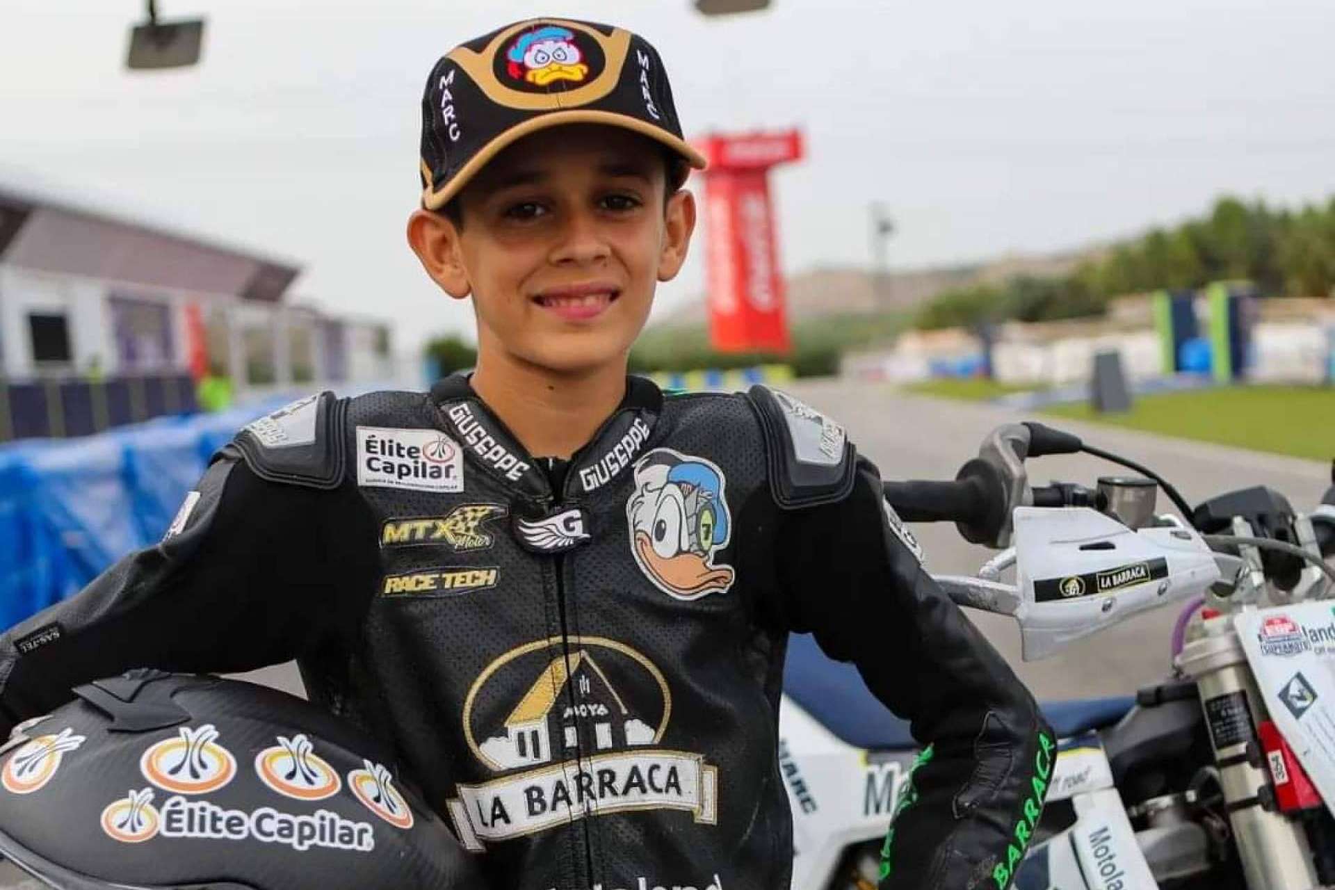 Marc Moñinos Esteve, campeón de España en la categoría de Supermoto 85cc