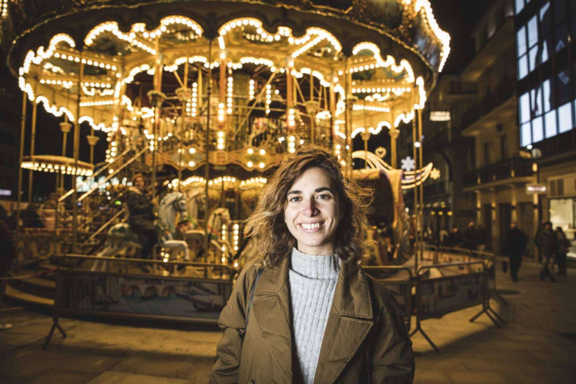 Hacer la sesión de fotos familiar de Navidad en Vigo