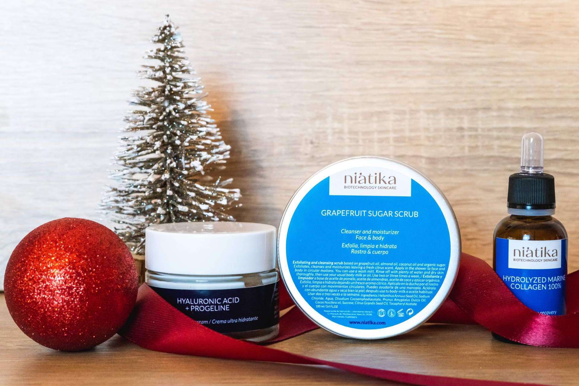 Los pack beauty de cosmética natural para regalar estas navidades, de la mano de Niátika