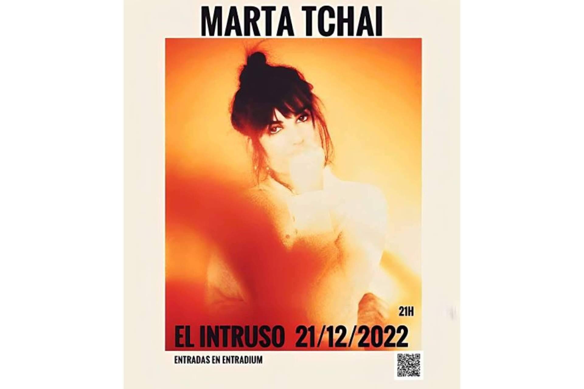 Marta Tchai, fin de gira en Madrid en Intruso Bar