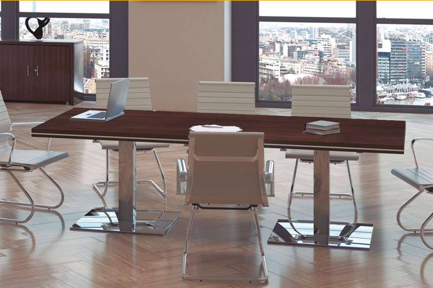Gran variedad de mesas de juntas y ponencias en OfficeDeco