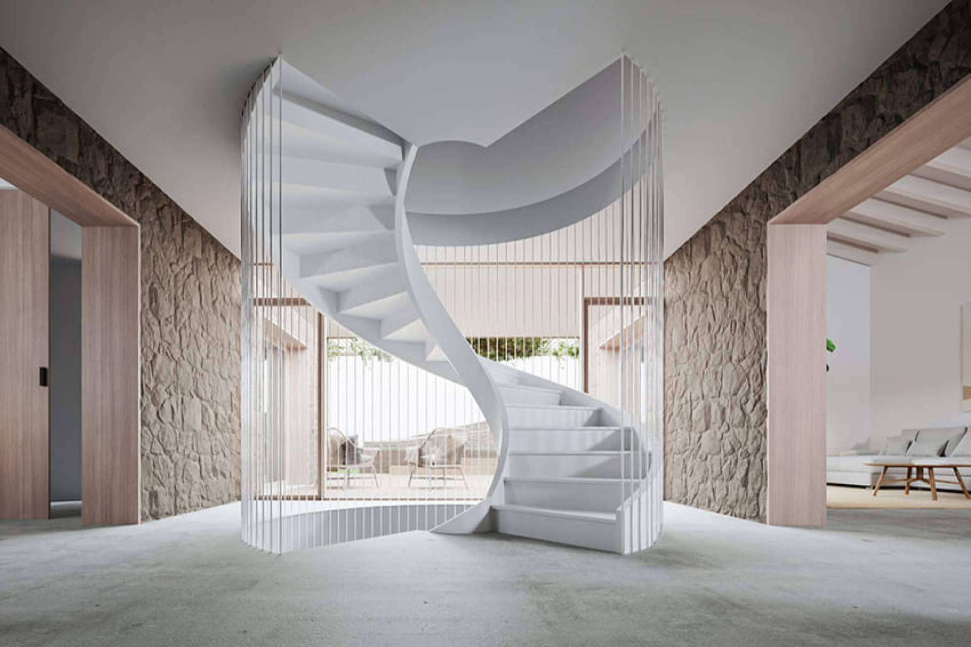 Visualizar los espacios y diseños de un inmueble que no está terminado, con el render 3D de la firma VisualRE