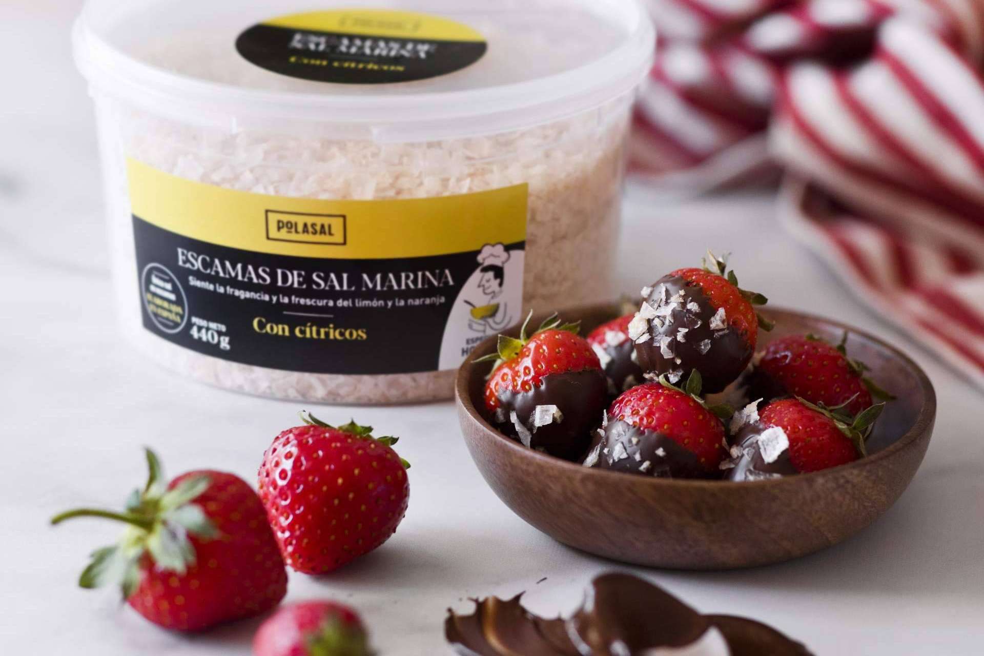 El uso de las escamas de sal marina, de la mano de Bras del Port