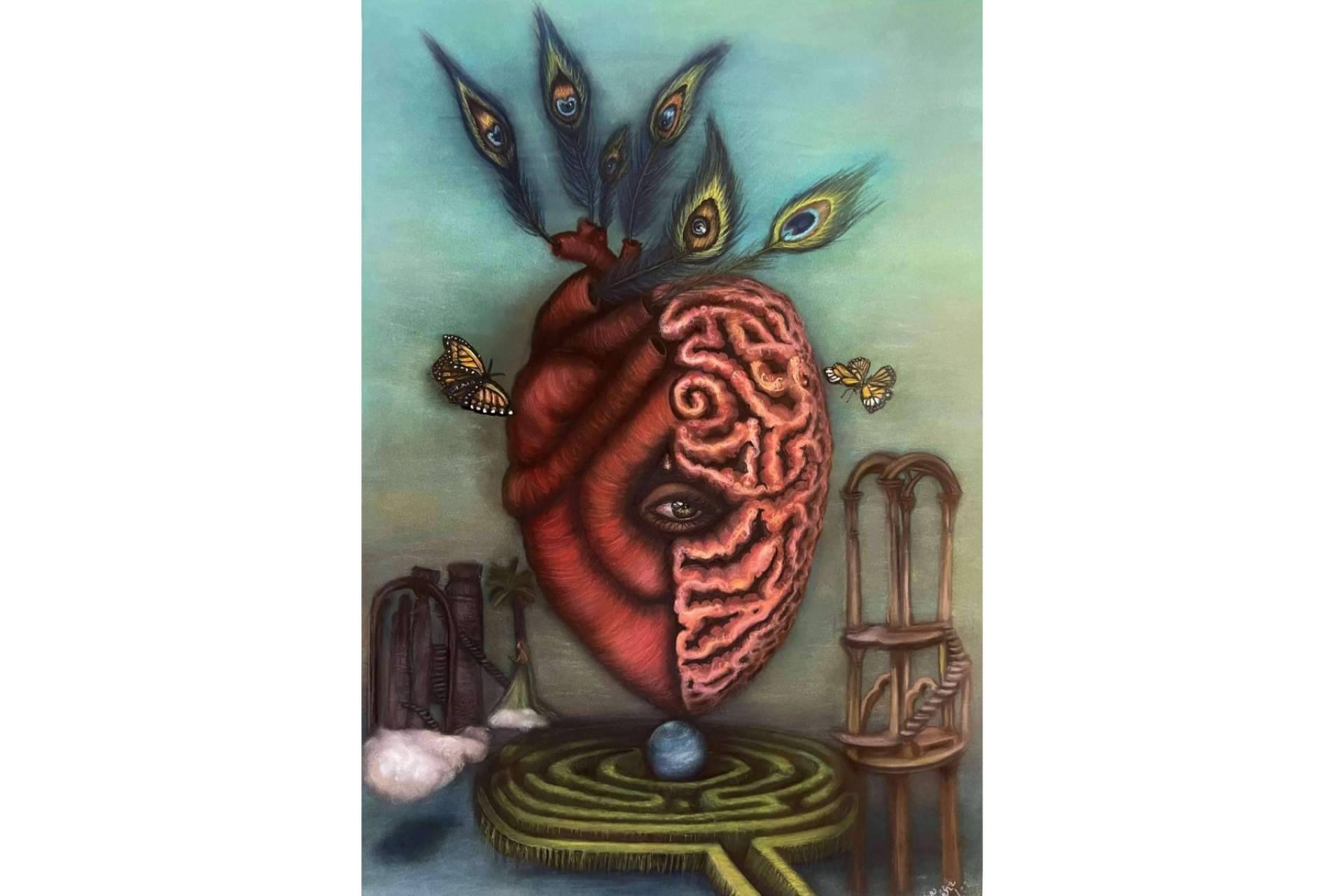 En la exposición dedicada a la artista del surrealismo Leonora Carrington, participa Martha Sáenz
