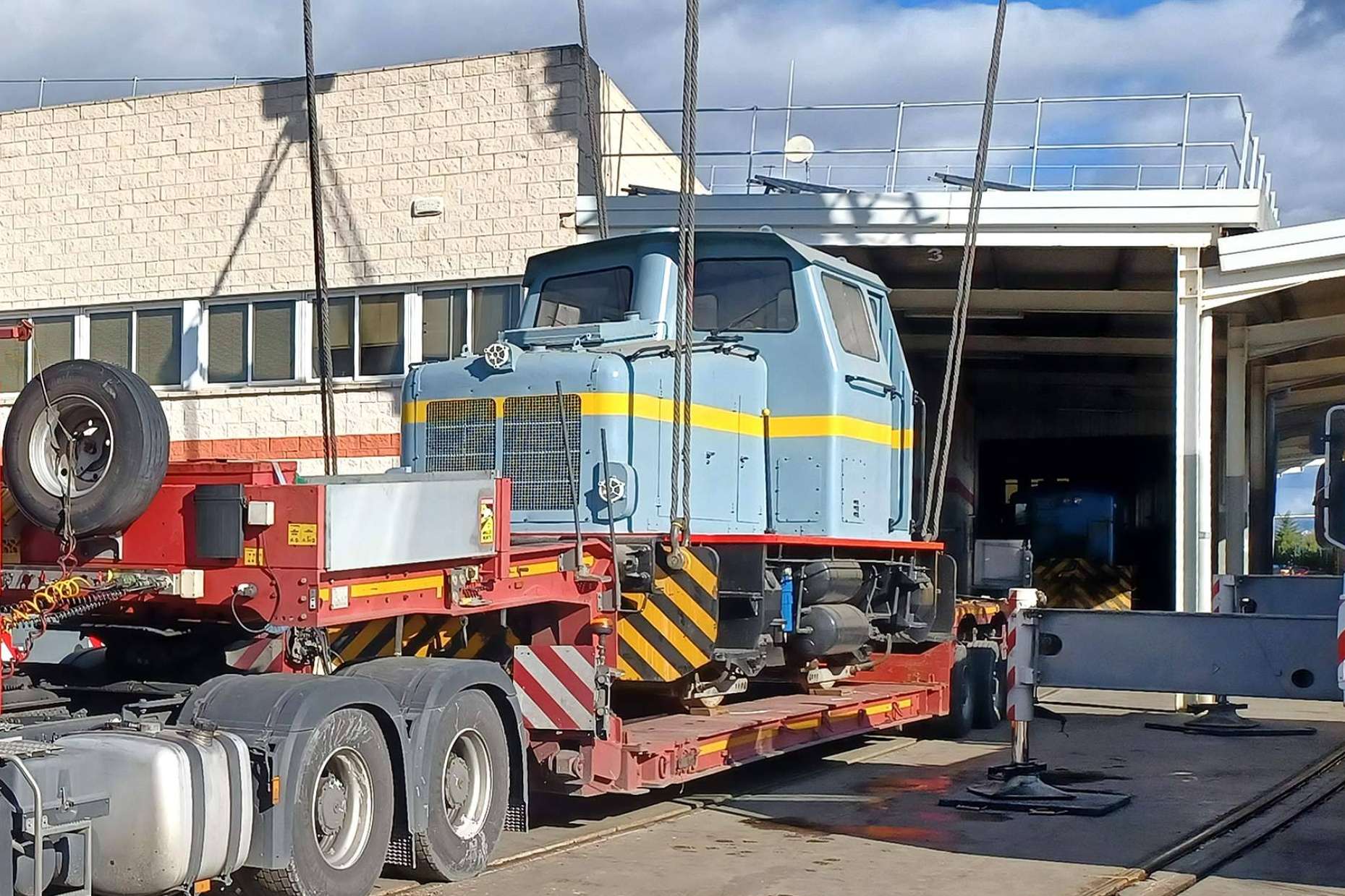 La preservación por parte de la Fundación del Patrimonio Ferroviario de una histórica locomotora construida por Babcock & Wilcox