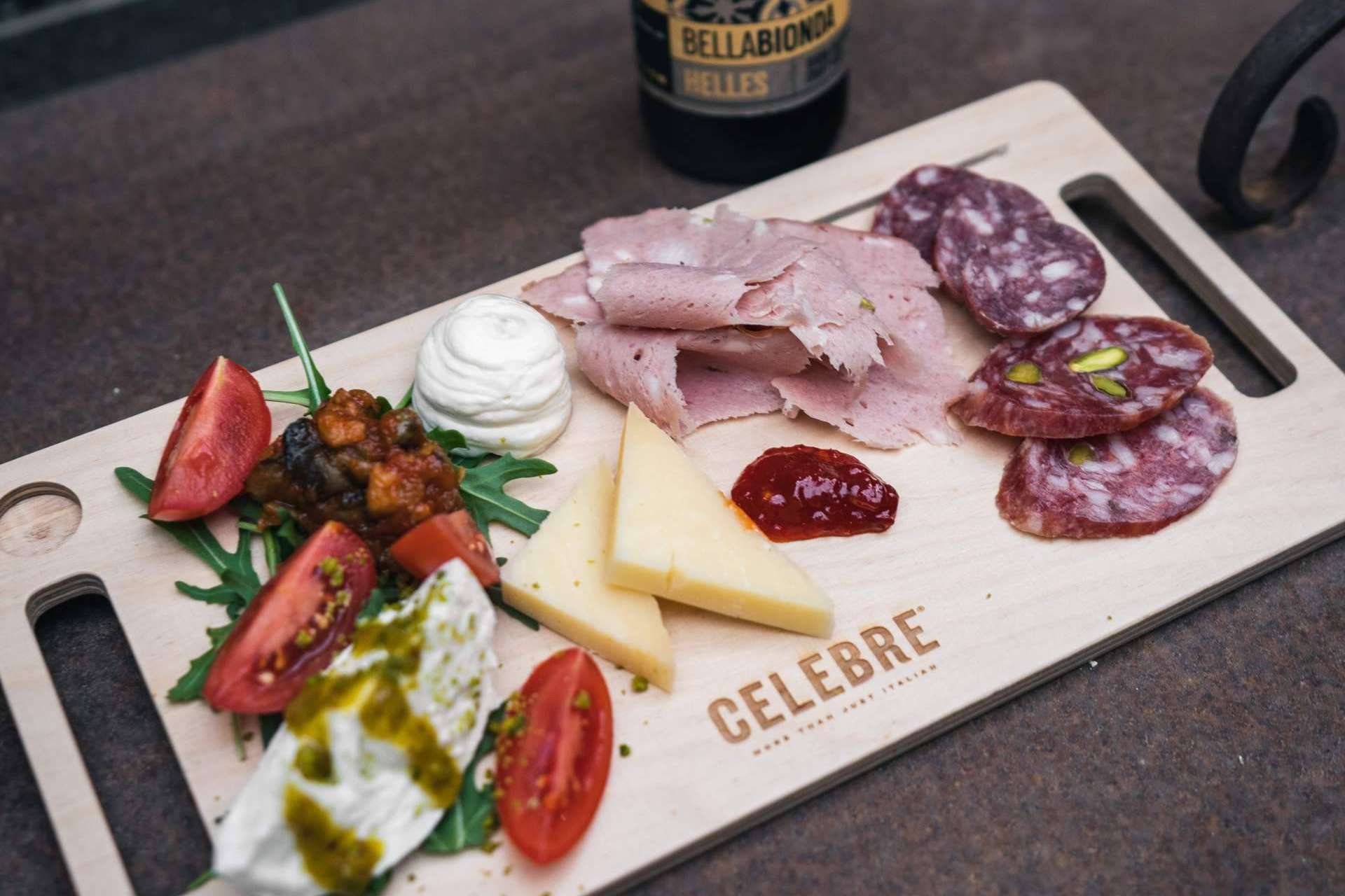 Celebre dispone de una amplia oferta de aperitivo italiano