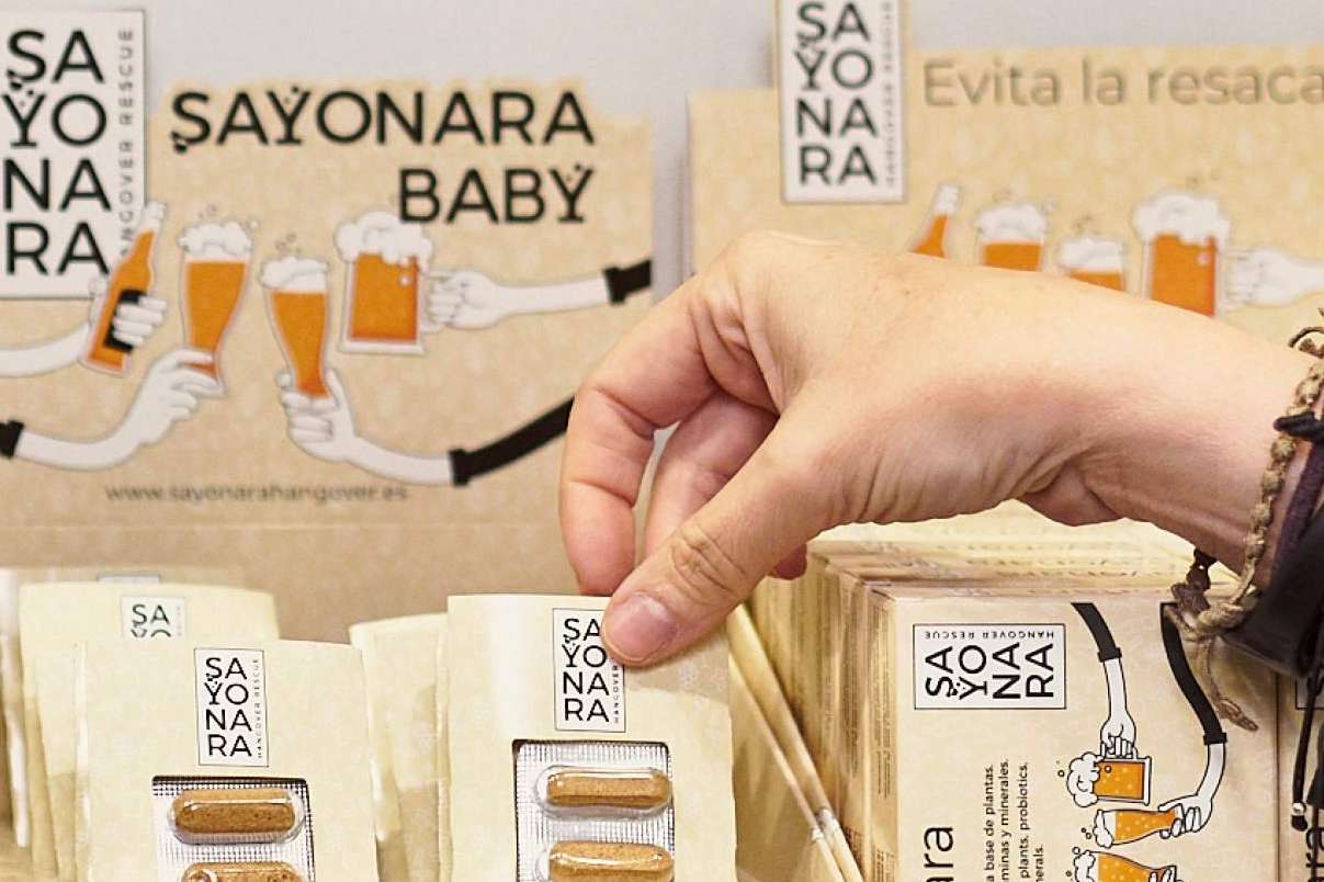 Sayonara, un remedio natural para combatir la resaca