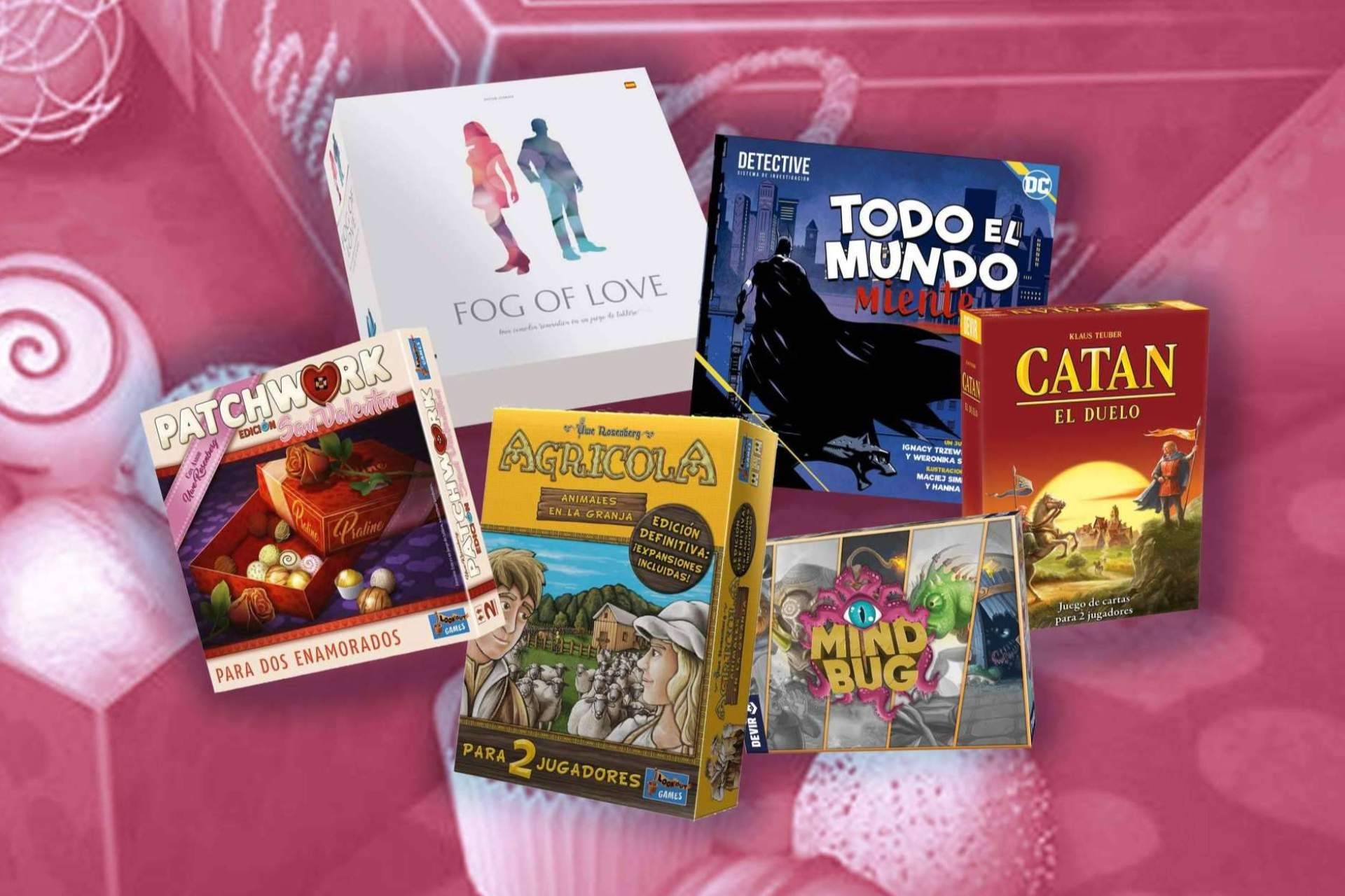 Regalos para San Valentín, juegos de mesa para dos originales y divertidos