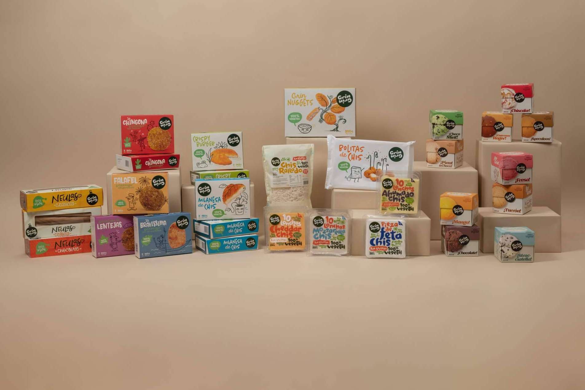 GrinGrin Foods y su comida 100 % vegetal