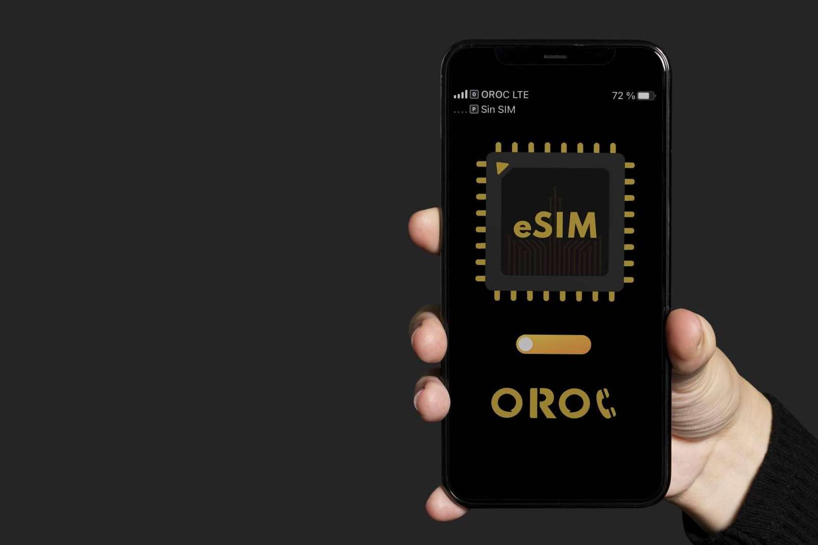 ¿En qué consiste el servicio de tarifa móvil eSIM de OROC?