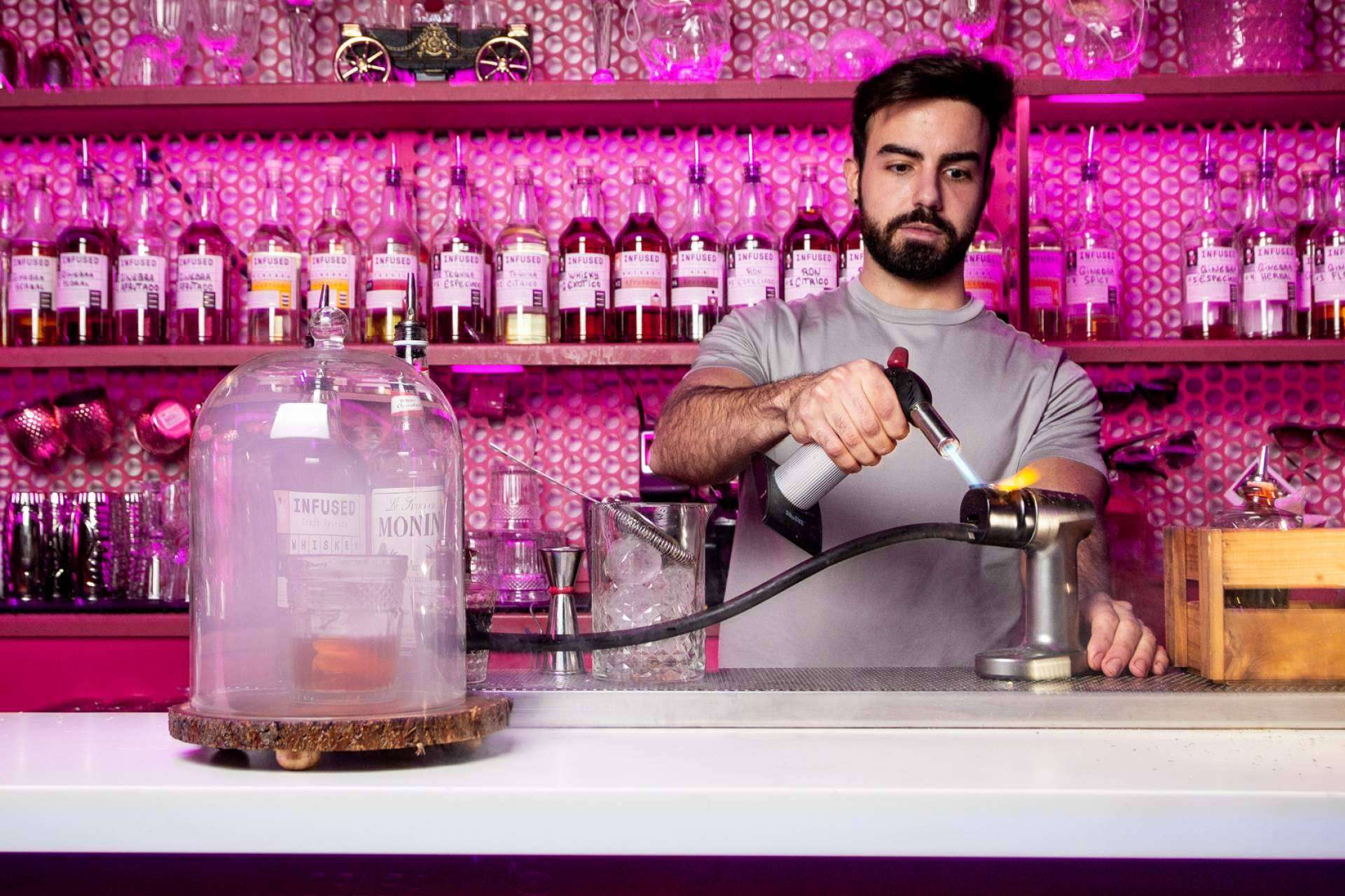 Enbabia Infused, una de las coctelerías más premiadas de Madrid