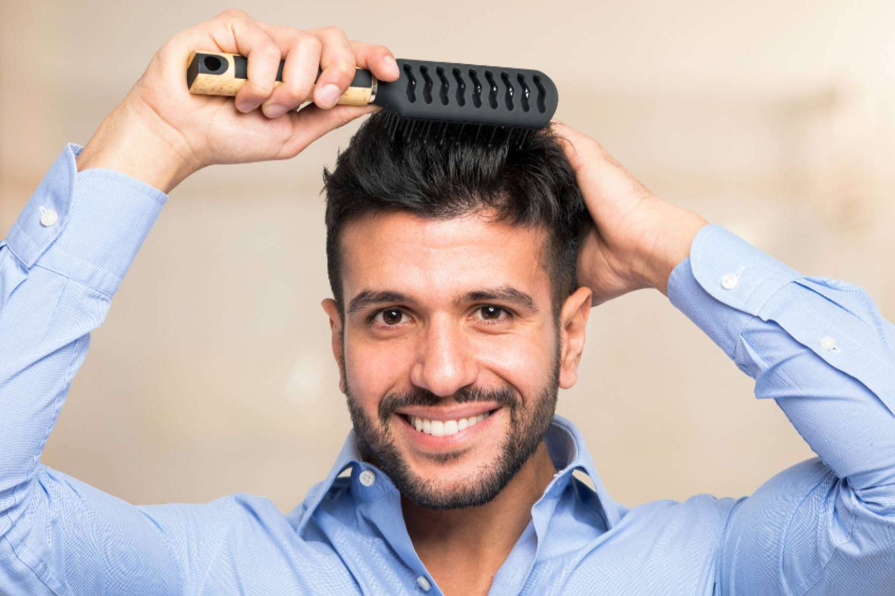 Un post-trasplante capilar exitoso con los productos de Kmax