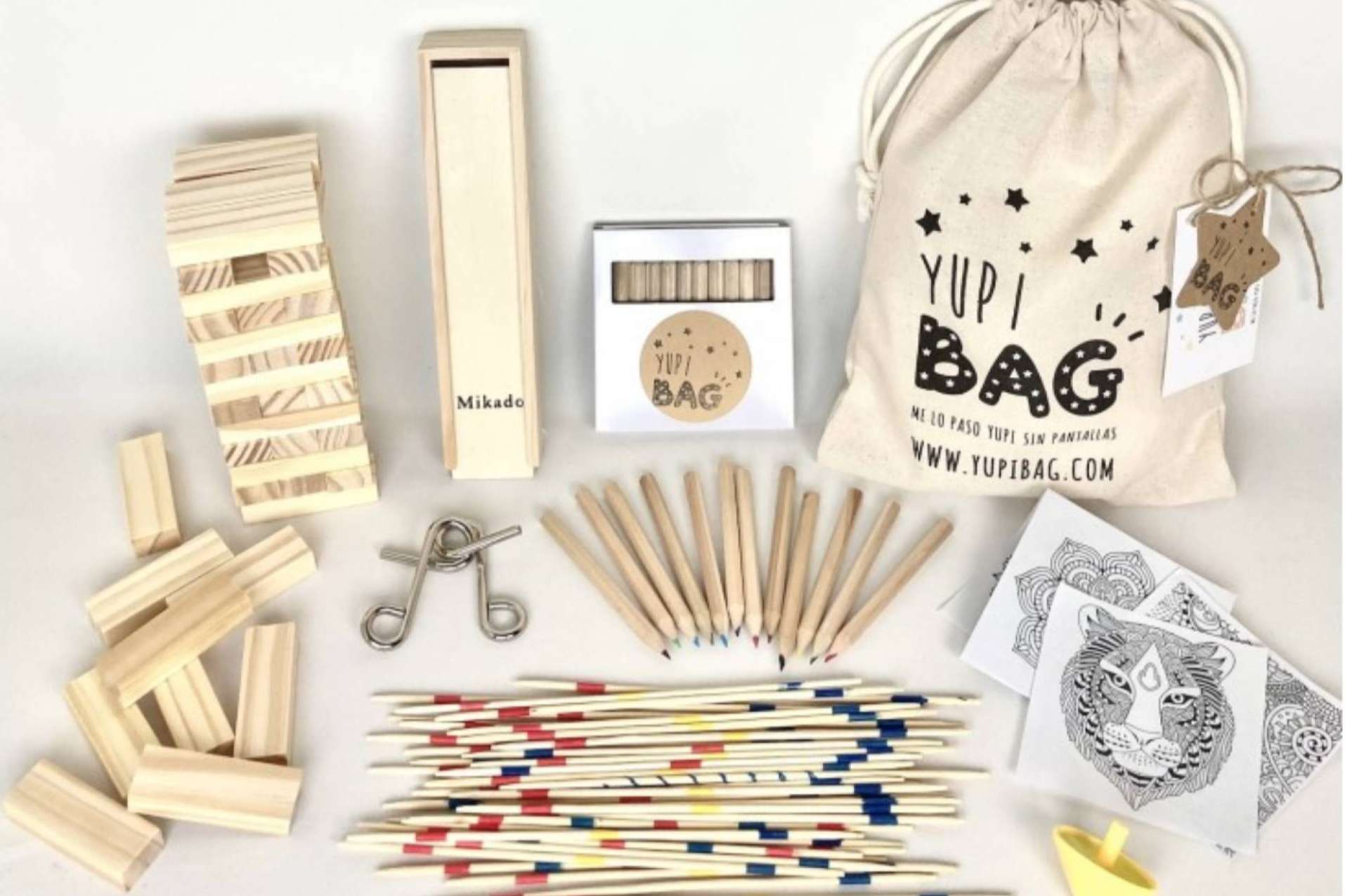 Los juguetes educativos de YupiBag para dejar de lado las pantallas