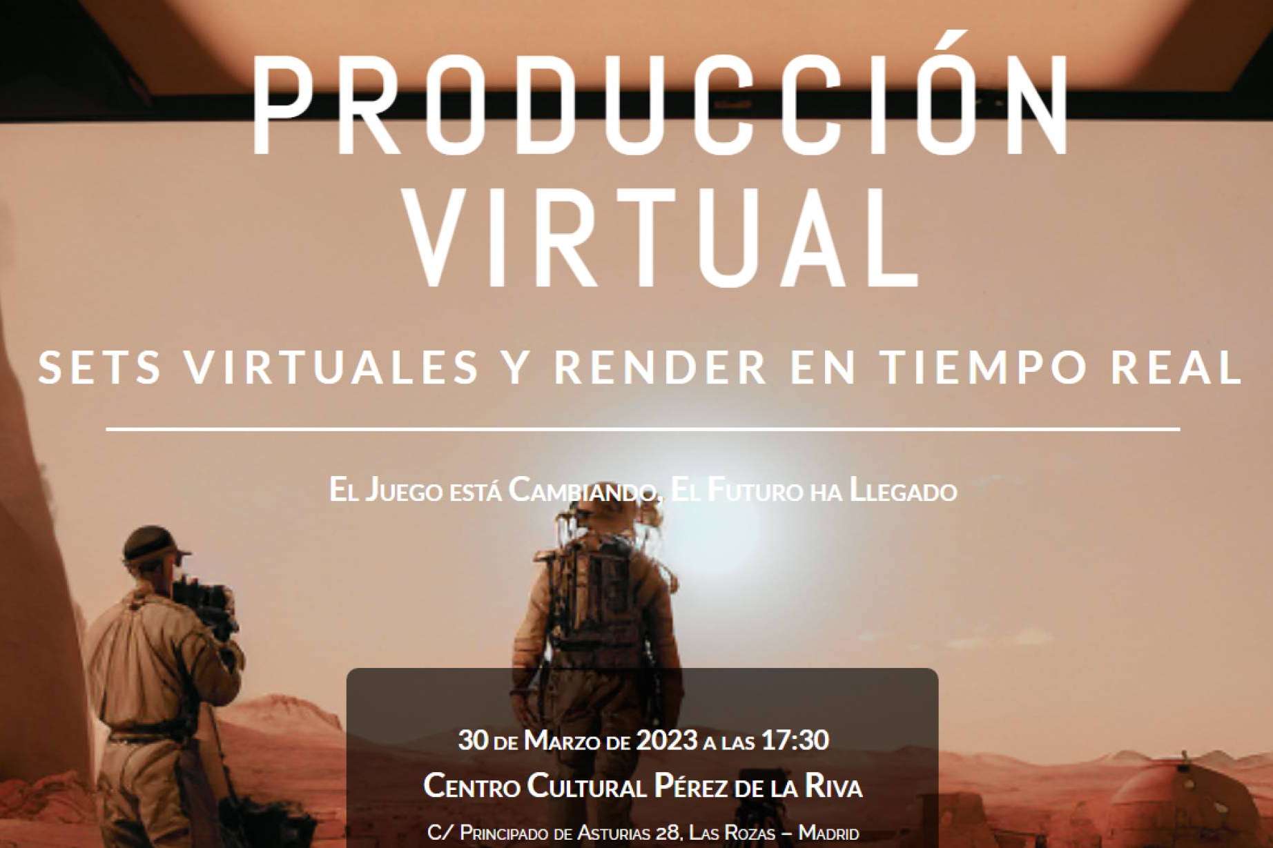 Descubrir cómo la producción virtual y render en tiempo real están transformando la industria audiovisual en la 5ª Edición de SUMMA3D 2023