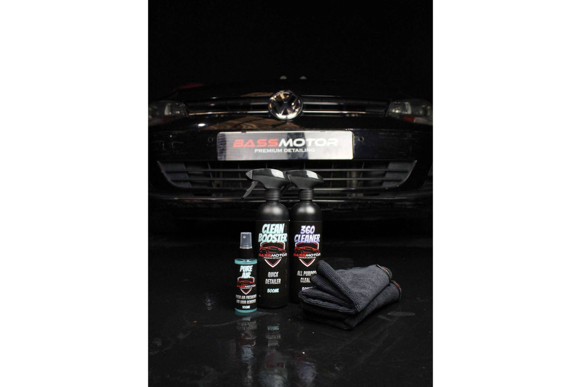 BassMotor ofrece los packs que se necesitan para limpiar el coche