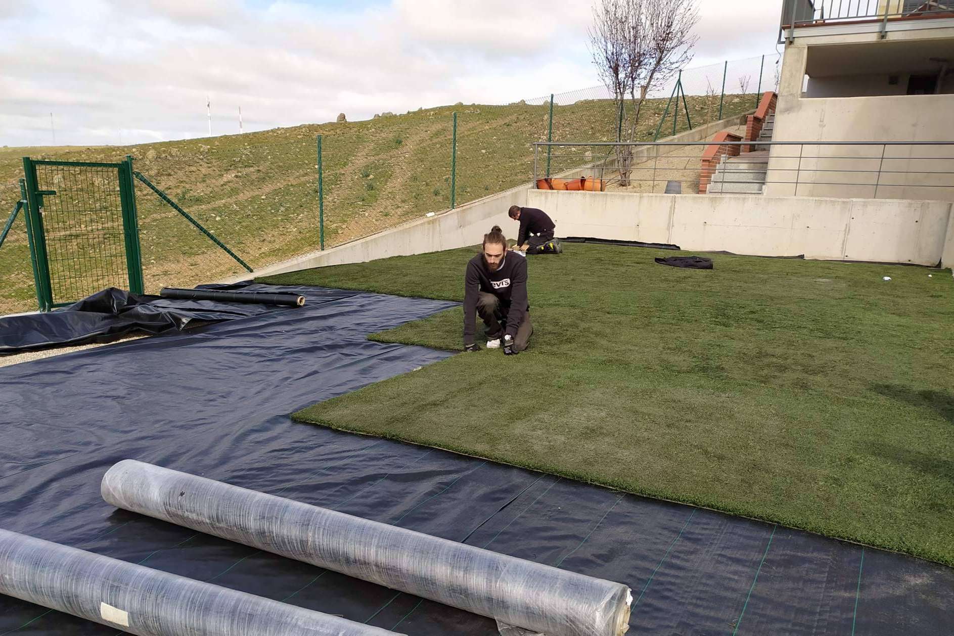 Césped reciclado fútbol una tendencia de mercado en alza, para la instalación de jardines,  residenciales y actividades de ocio