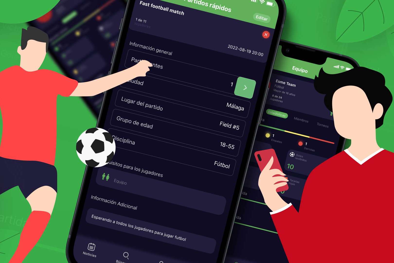 ESMEsoft ha desarrollado un software para la organización de partidos de fútbol y streetball