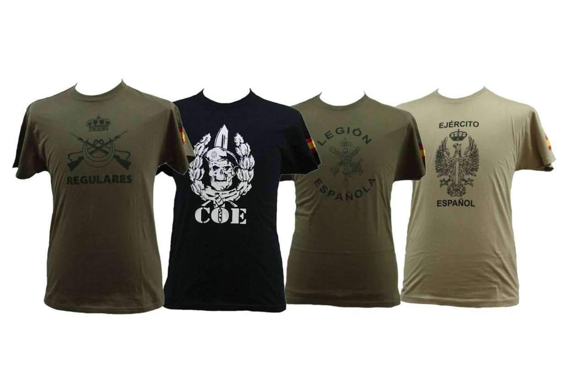 Las camisetas de temática militar de Tienda del Soldado no dejan de ser tendencia