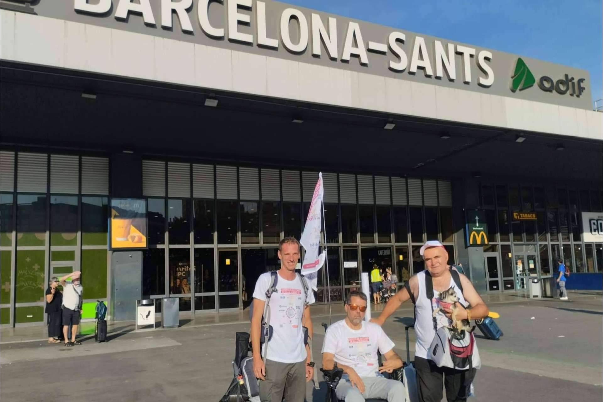 La Fundación Disgrup empieza el Camino de Santiago para poner en valor los derechos de las personas con discapacidad en España