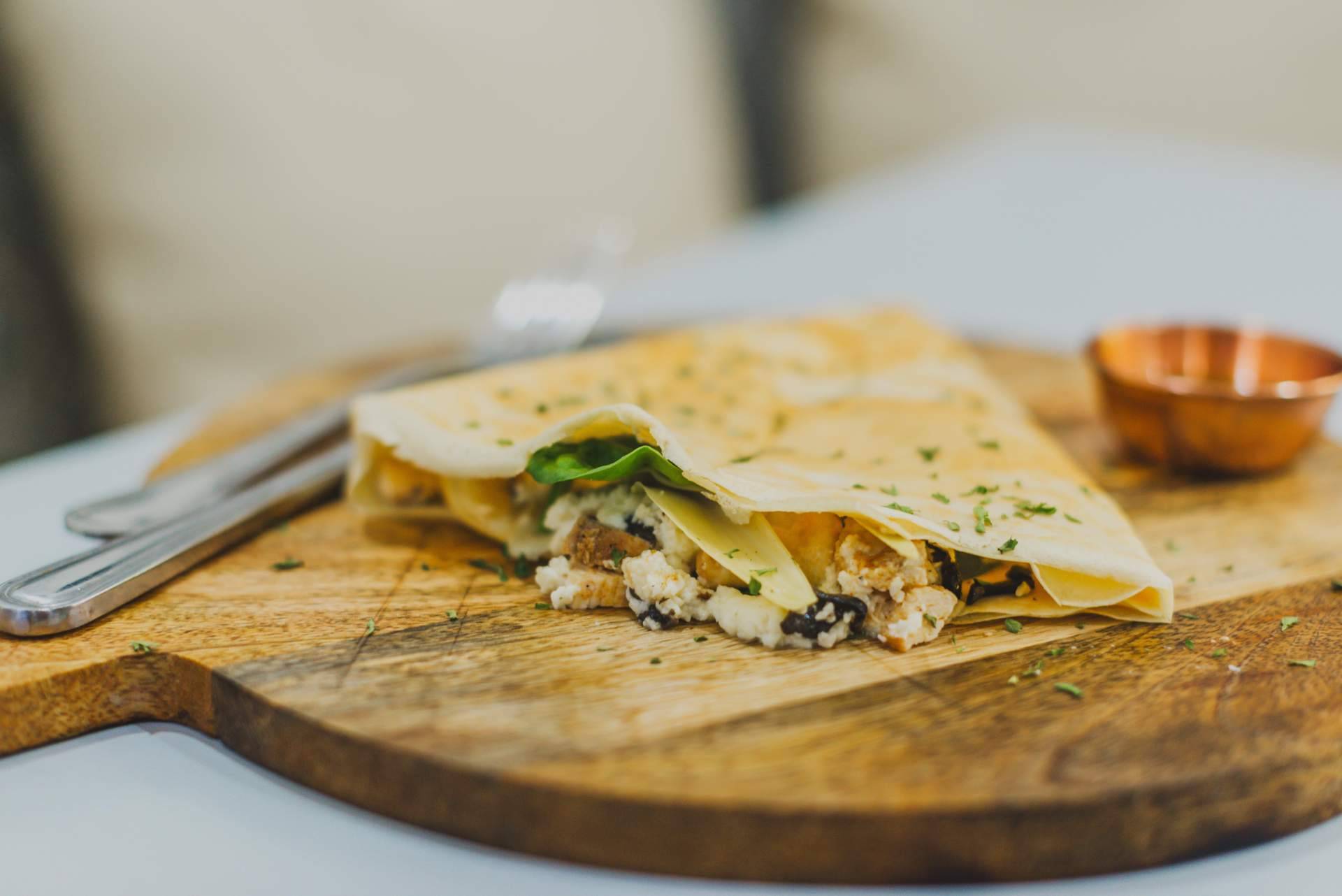 MedSuperfoods presenta su delicia saludable que deleita a paladares exigentes, la crepe vegana ecológica sin gluten