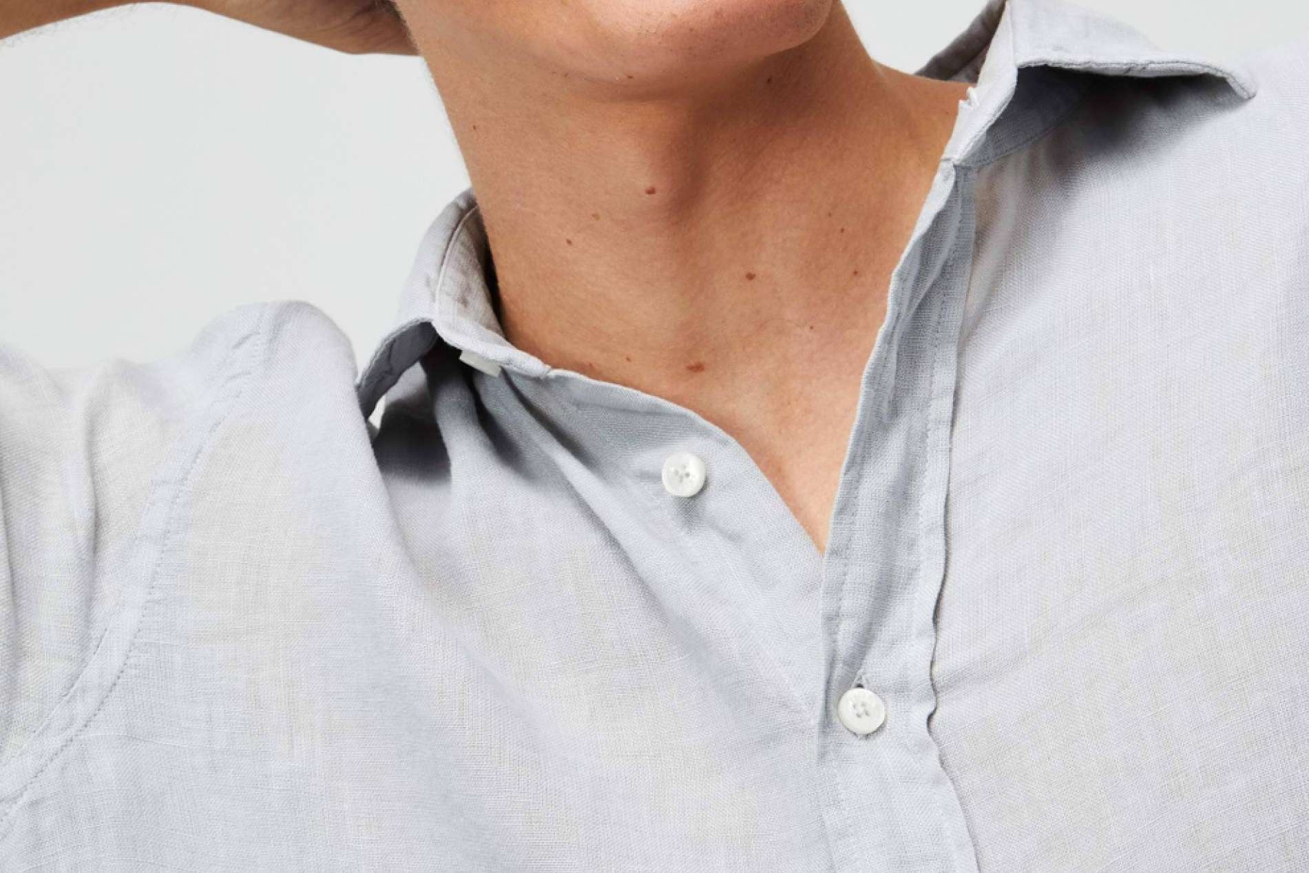 Camisas de lino de hombre de verano, frescura y comodidad con Patch