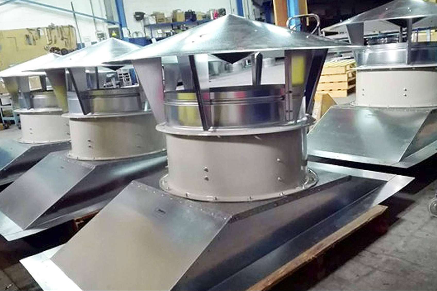 Calentamiento de naves industriales por olas de calor