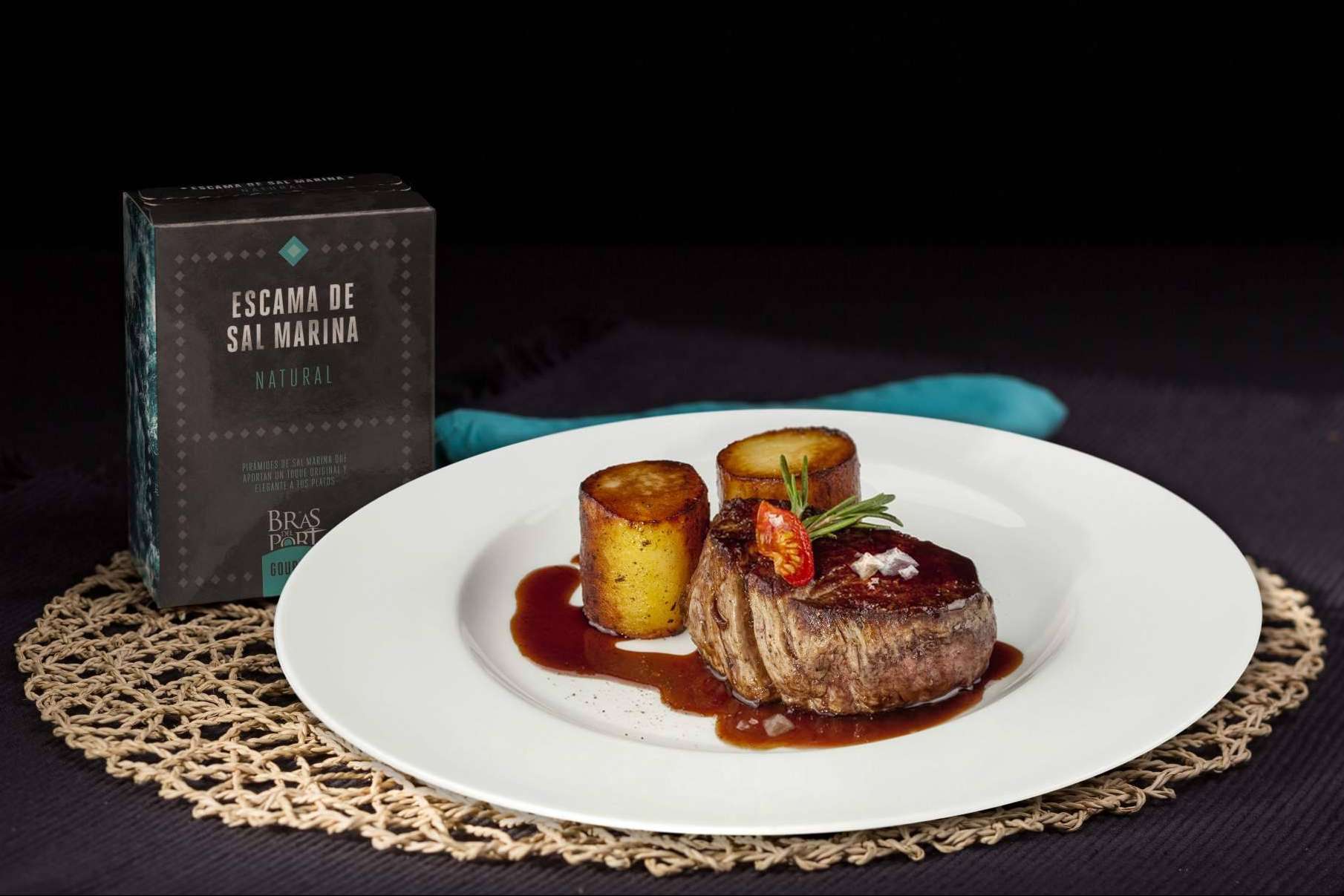 Realzar el sabor de los platos con la sal en escamas de Bras del Port
