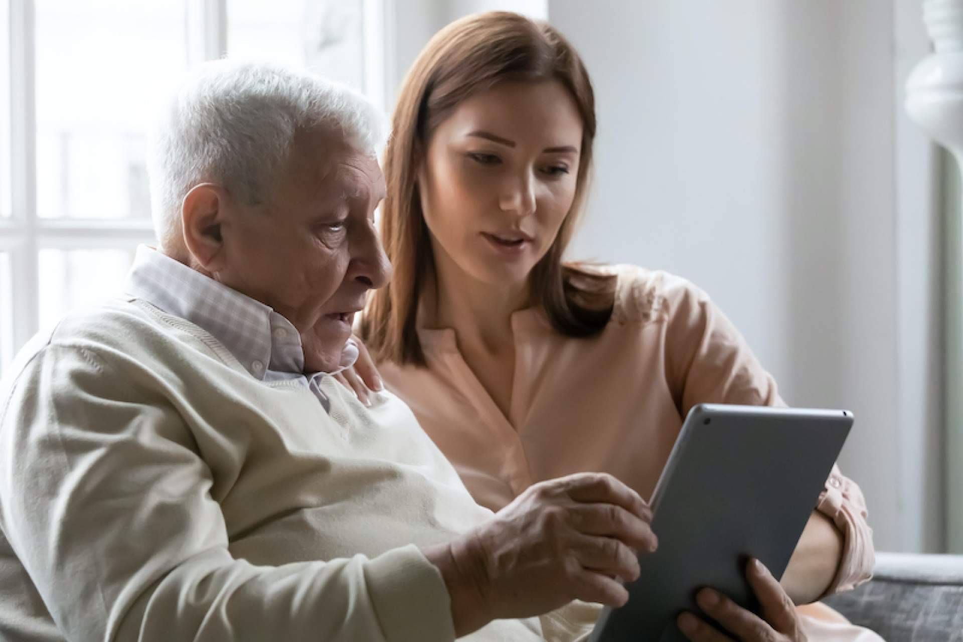 Servicio de cuidado de ancianos en Madrid, VitalServit