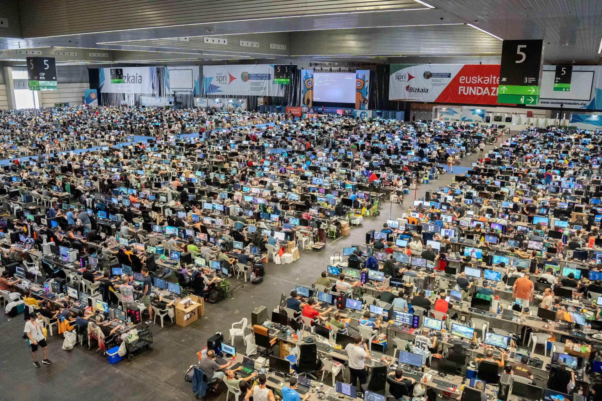 La Euskal Encounter 31 se cierra con un balance altamente positivo, más de 3.600 ordenadores y más de 4.300 participantes