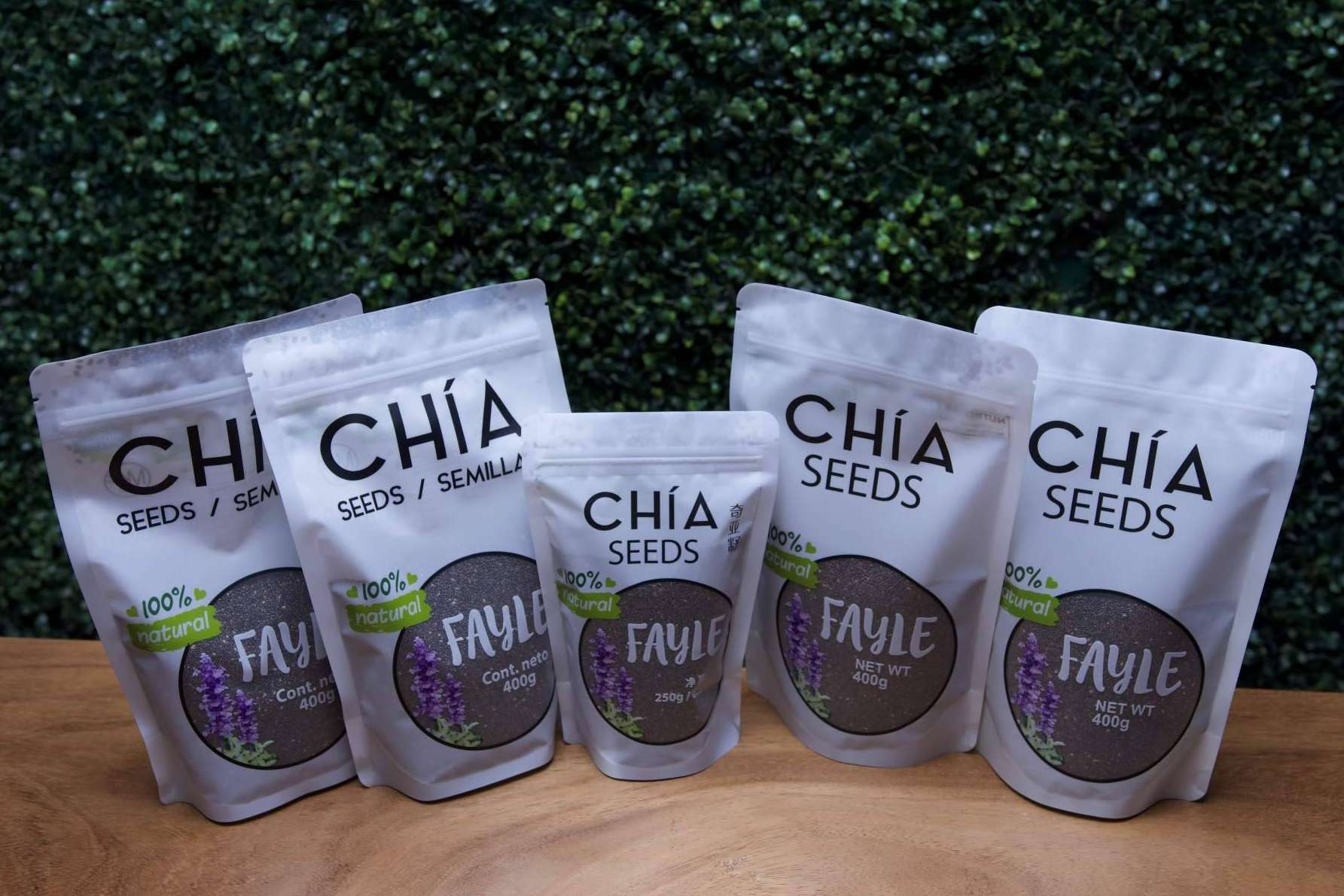 Viajes de regalo comprando chía en la tienda online Fayle Seeds