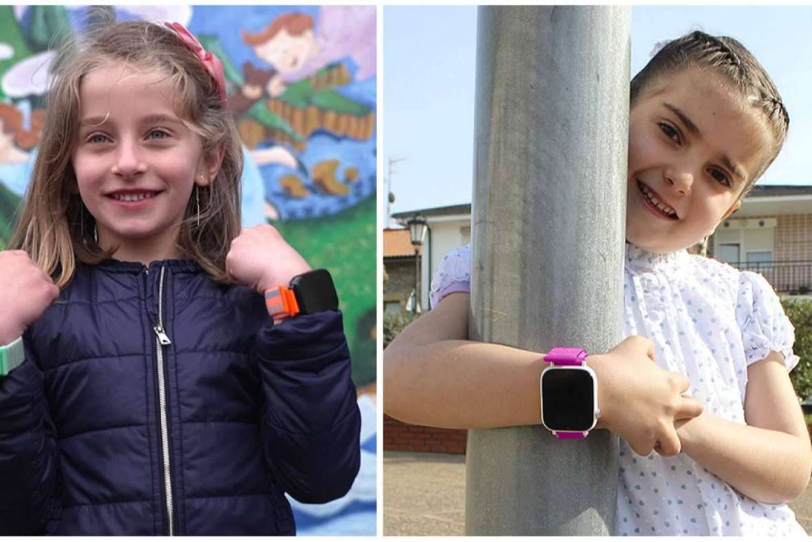 Información sobre el reloj para niños con desbloqueo facial